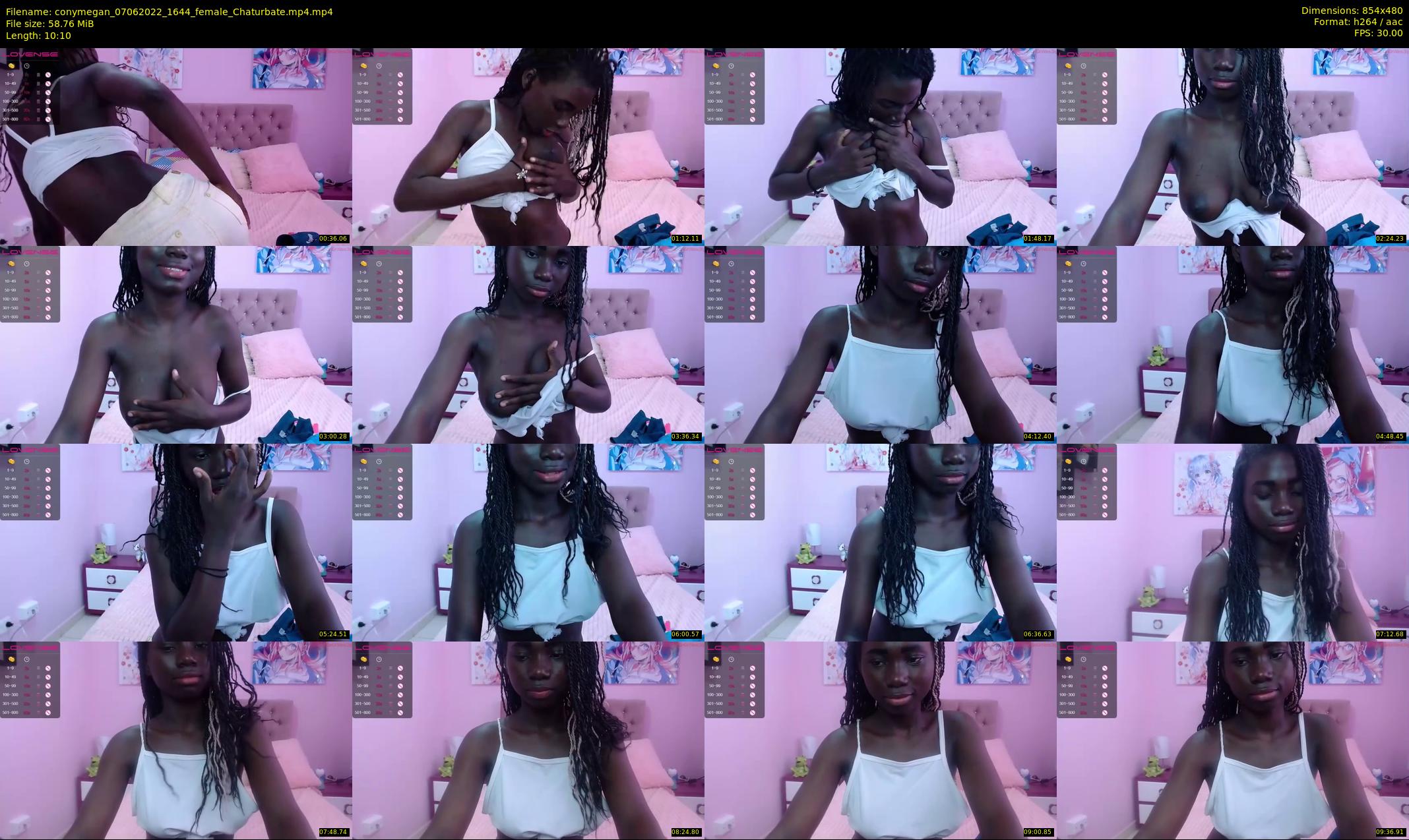 conymegan — 11 minute Chaturbate female cam show recording, 480p, Jun 7, 2022