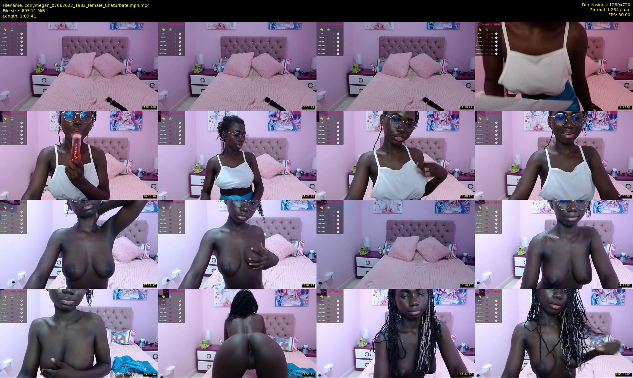 conymegan — 70 minute Chaturbate female cam show recording, 720p, Jun 7, 2022
