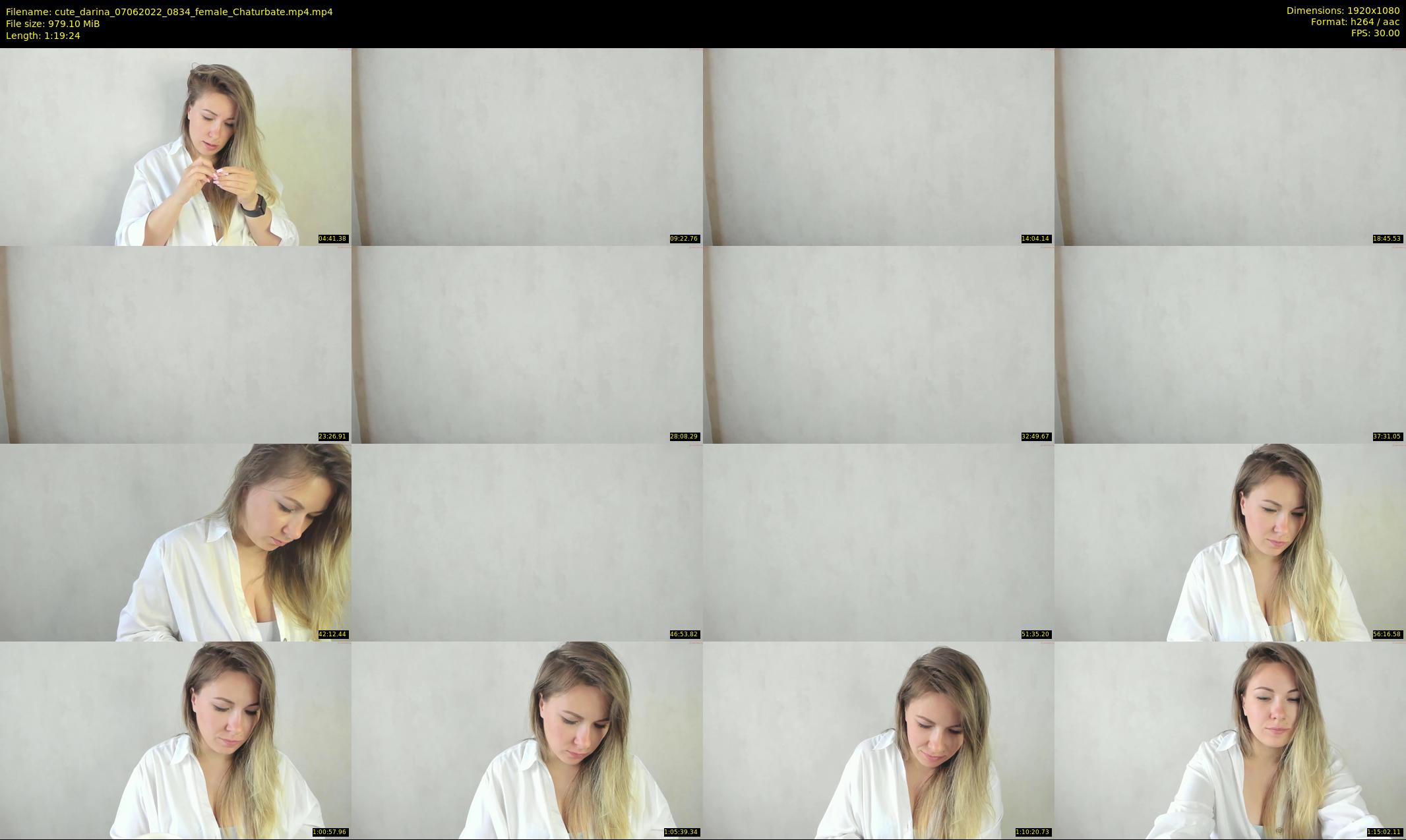 cute_darina — 80 minute Chaturbate female cam show recording, 1080p, Jun 7, 2022