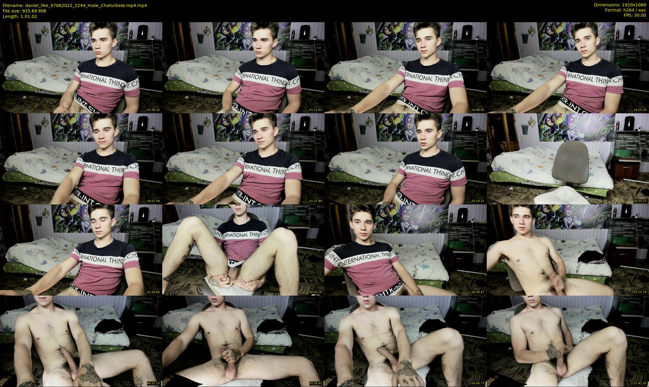 daniel_like — 62 minute Chaturbate male cam show recording, 1080p, Jun 7, 2022