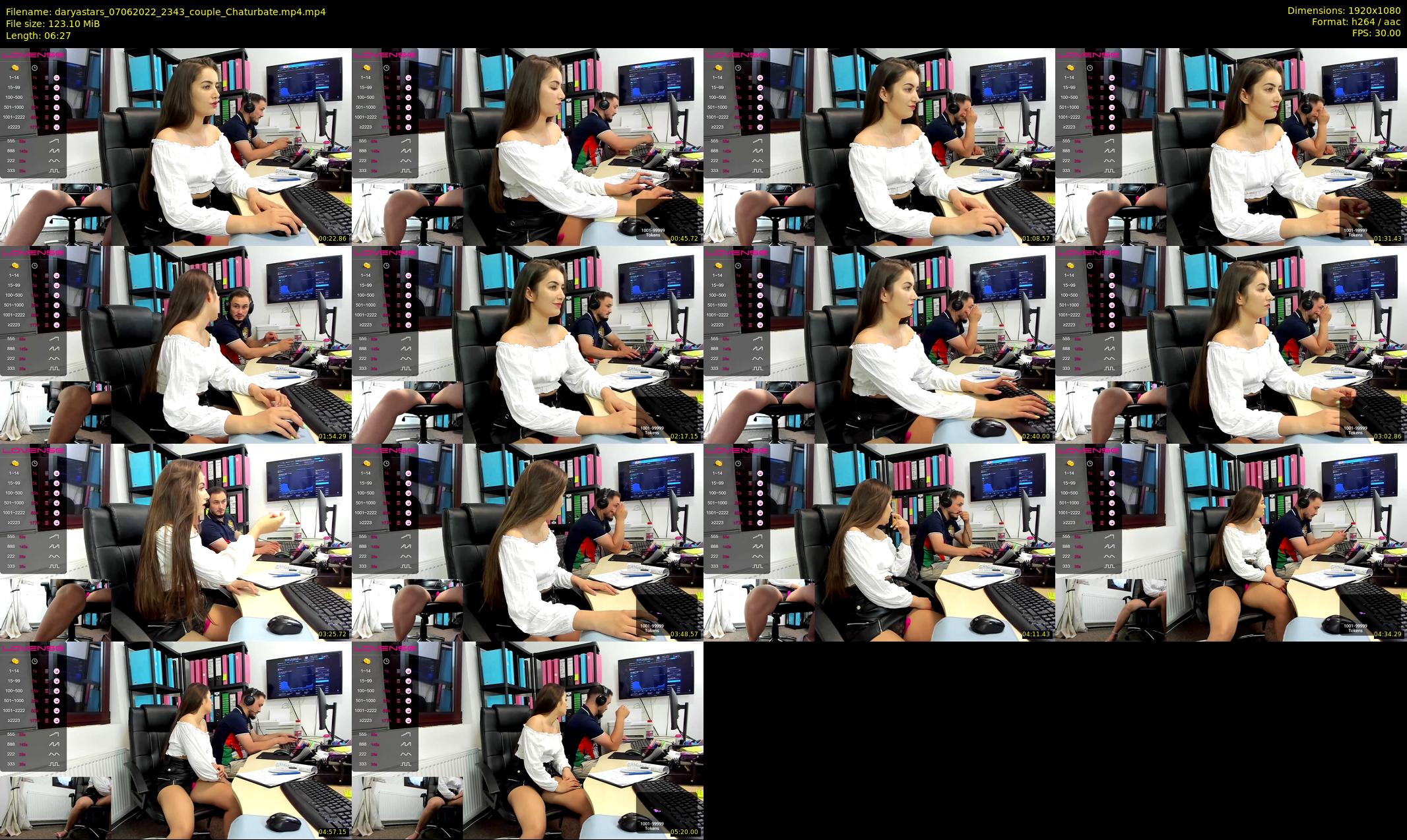 daryastars — 7 minute Chaturbate couple cam show recording, 1080p, Jun 7, 2022