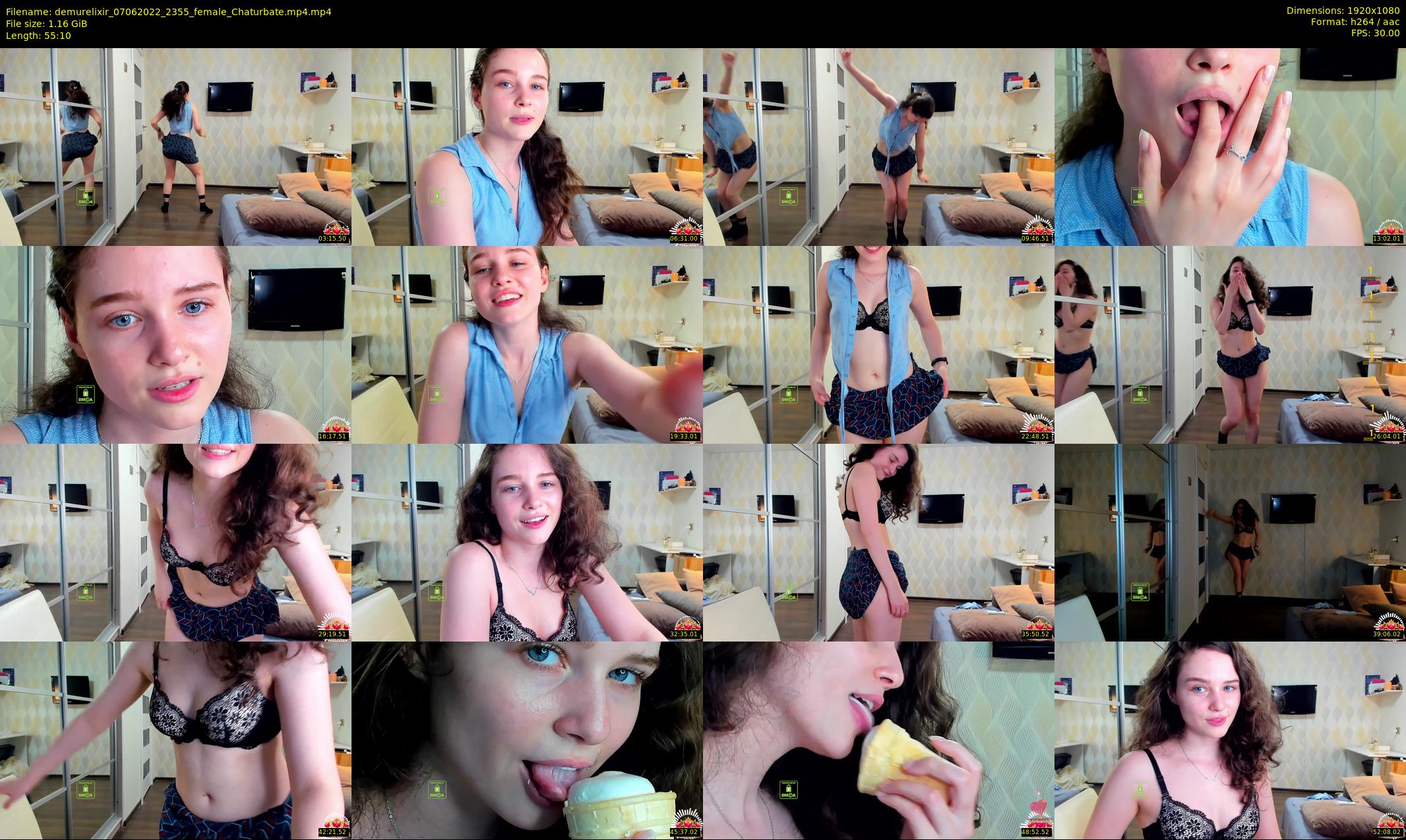 demurelixir — 56 minute Chaturbate female cam show recording, 1080p, Jun 7, 2022