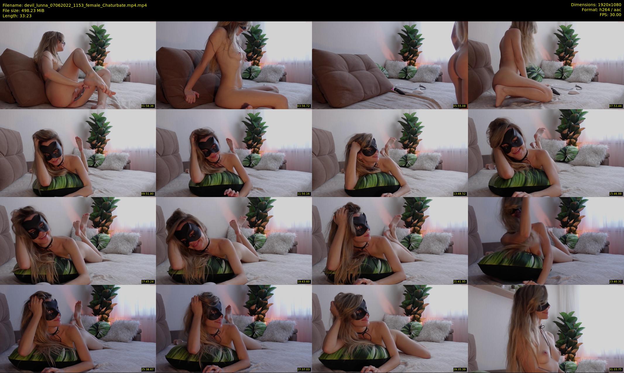 devil_lunna — 34 minute Chaturbate female cam show recording, 1080p, Jun 7, 2022