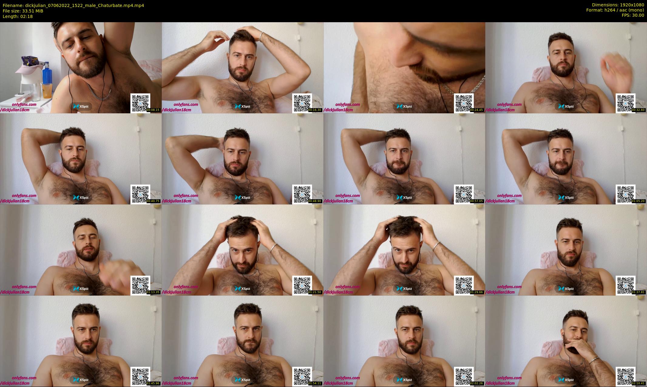 dickjulian — 3 minute Chaturbate male cam show recording, 1080p, Jun 7, 2022