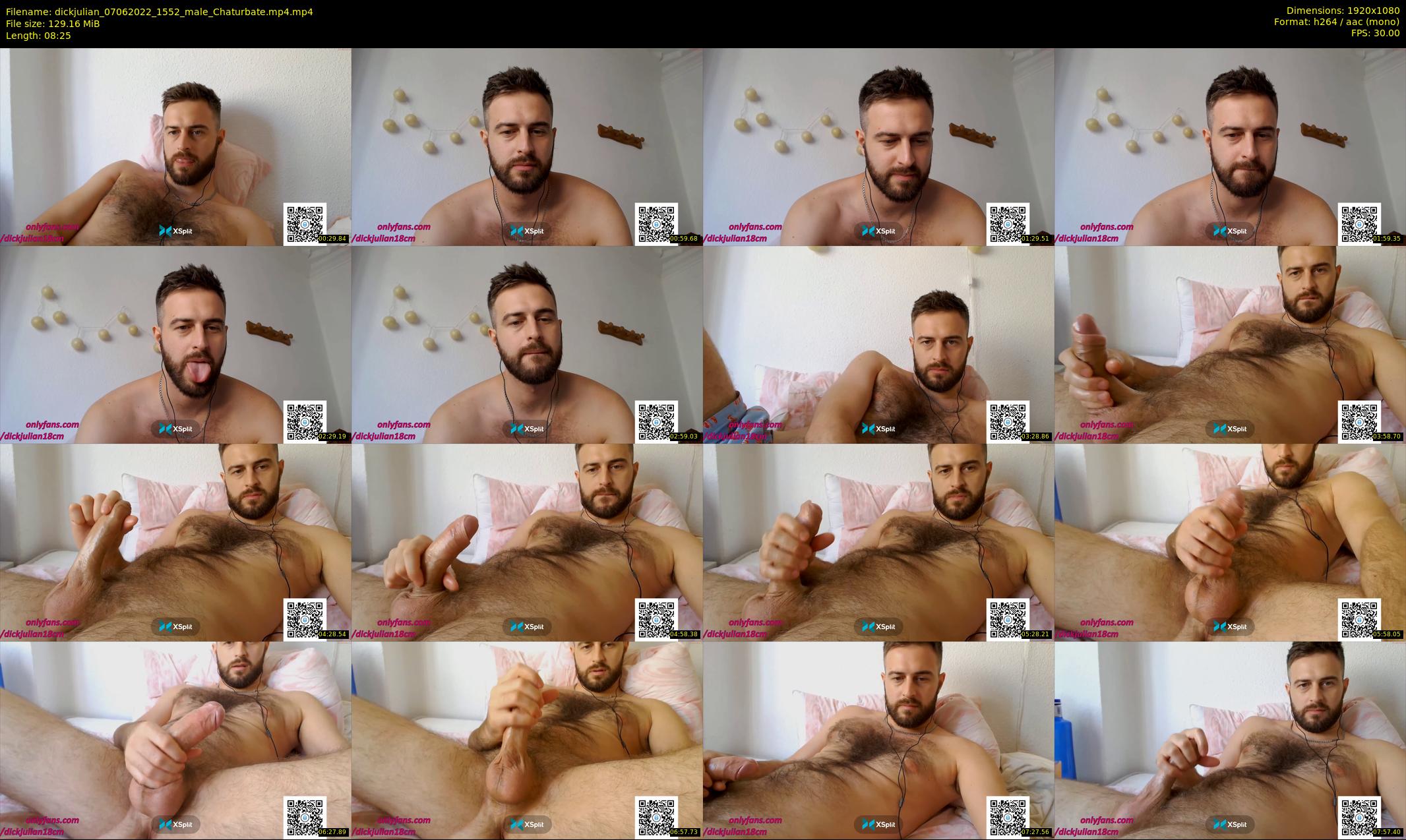 dickjulian — 9 minute Chaturbate male cam show recording, 1080p, Jun 7, 2022