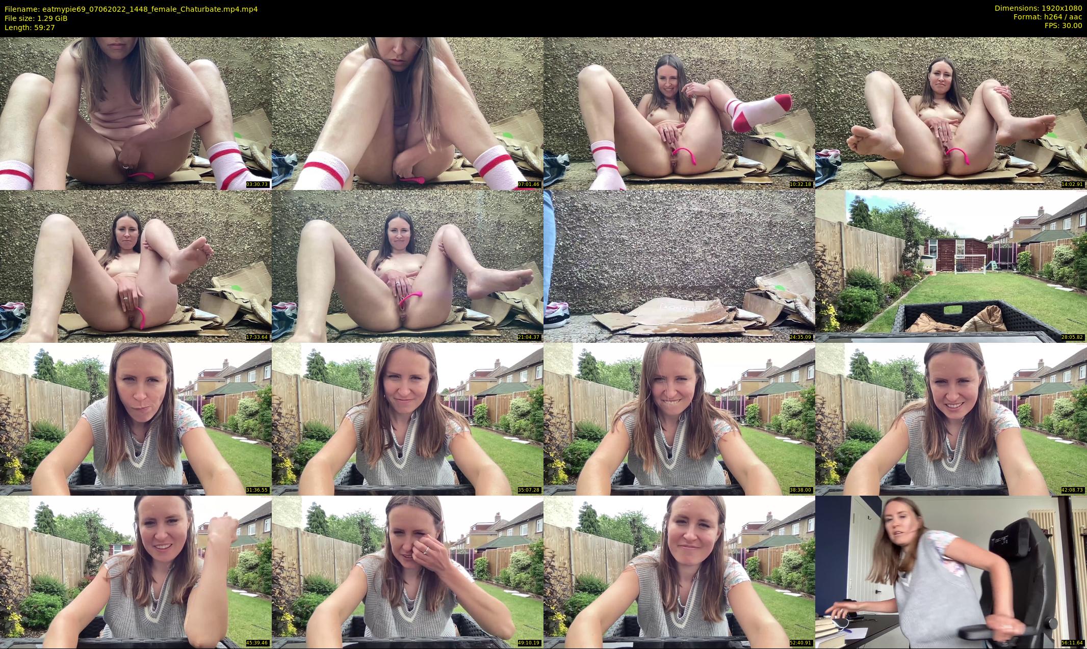 eatmypie69 — 60 minute Chaturbate female cam show recording, 1080p, Jun 7, 2022