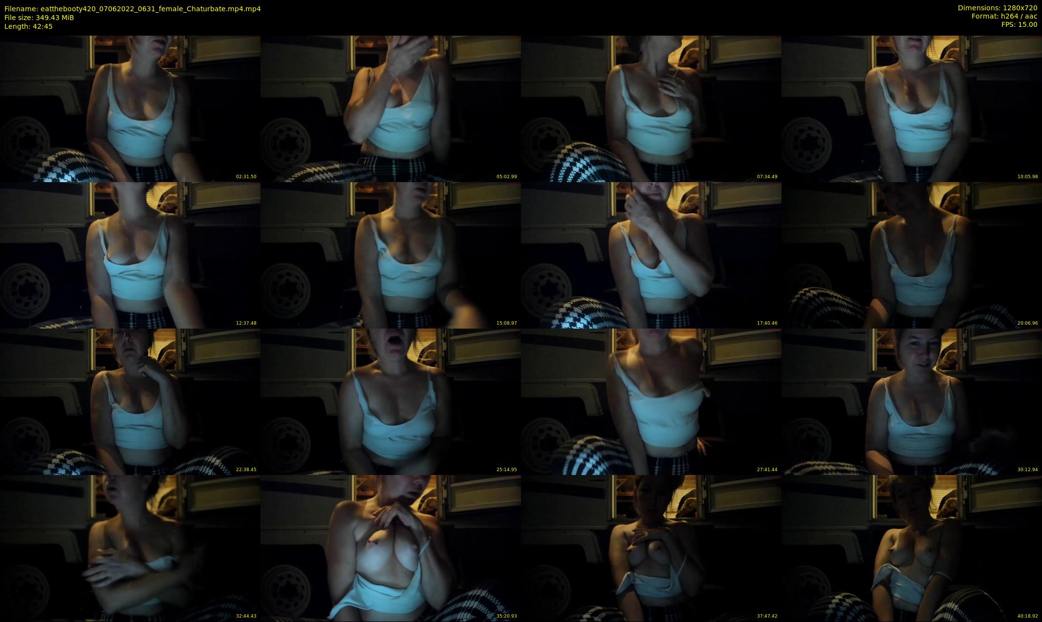 eatthebooty420 — 43 minute Chaturbate female cam show recording, 720p, Jun 7, 2022