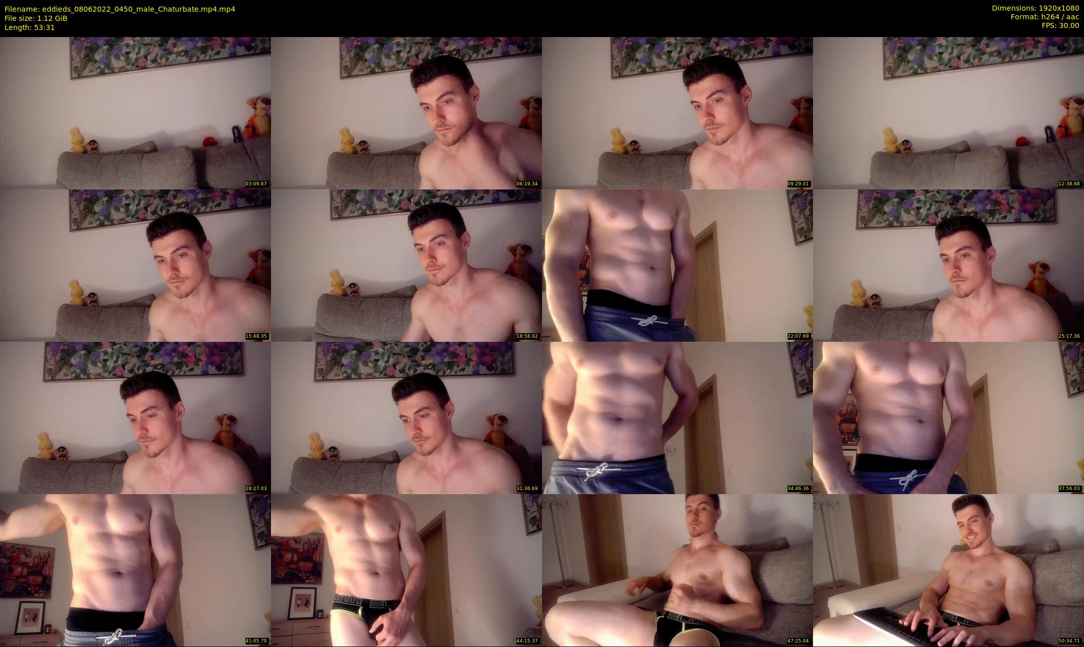 eddieds — 54 minute Chaturbate male cam show recording, 1080p, Jun 8, 2022