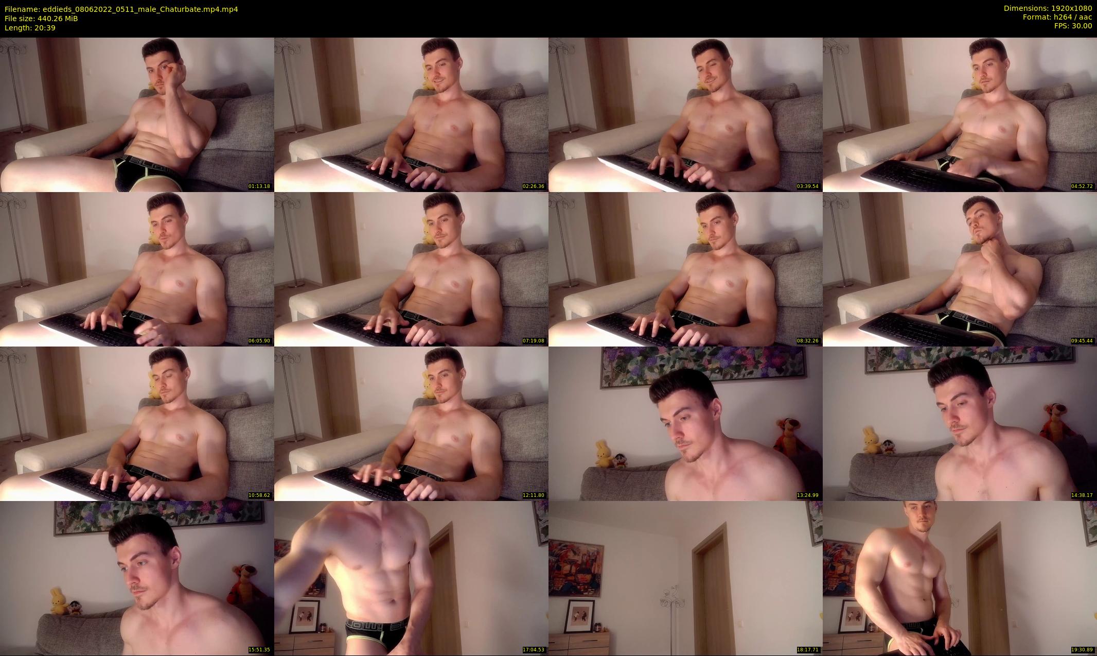 eddieds — 21 minute Chaturbate male cam show recording, 1080p, Jun 8, 2022