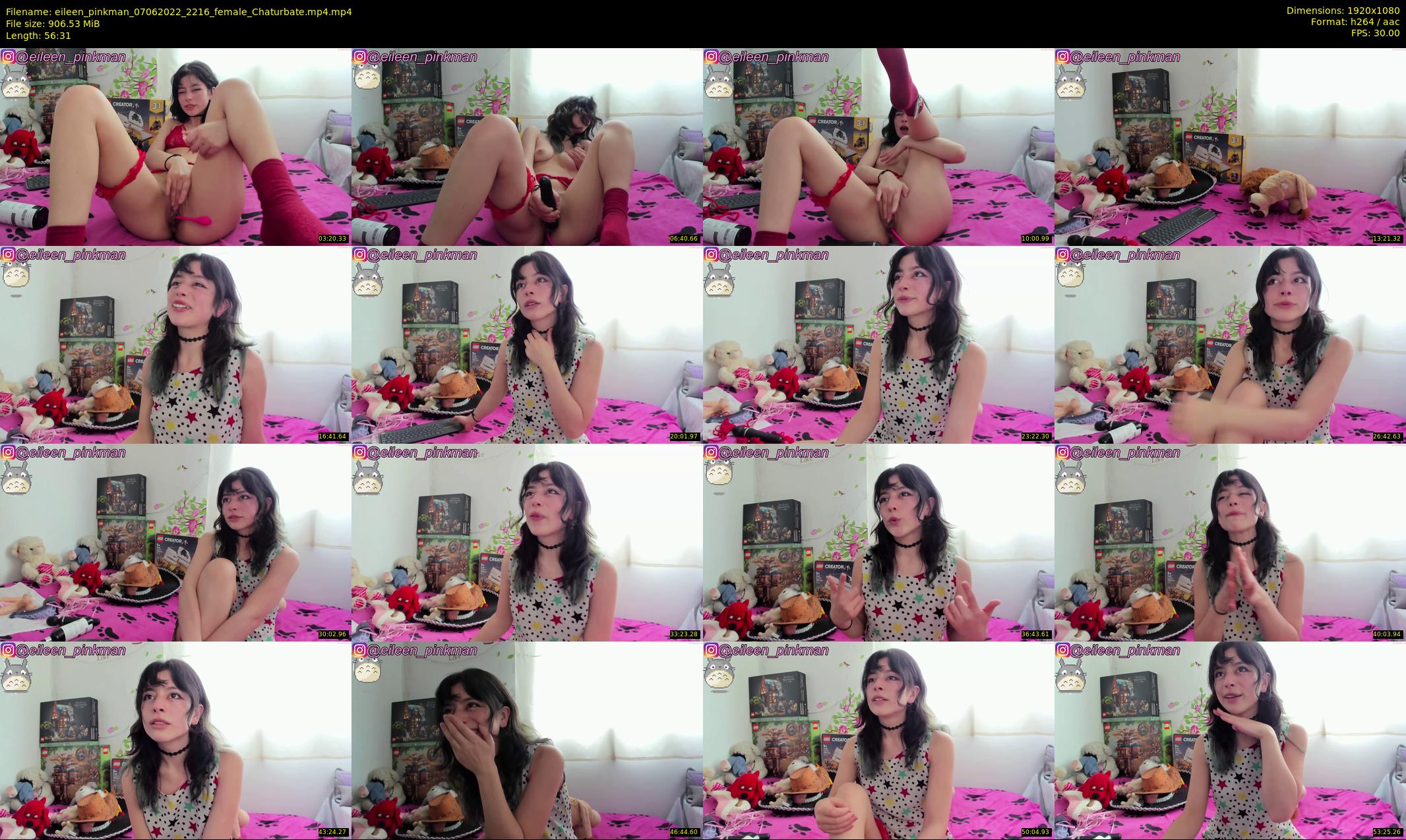 eileen_pinkman — 57 minute Chaturbate female cam show recording, 1080p, Jun 7, 2022