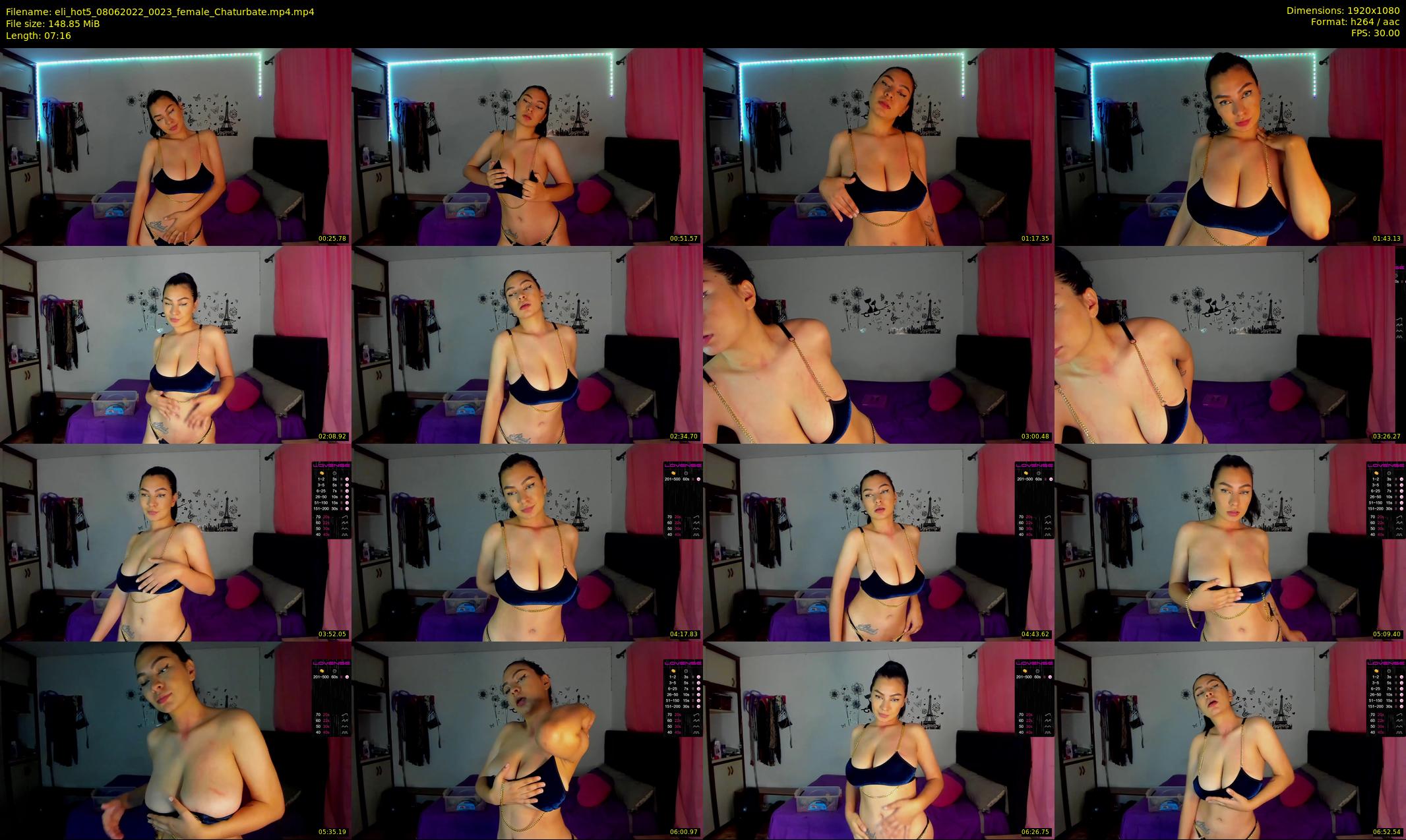 eli_hot5 — 8 minute Chaturbate female cam show recording, 1080p, Jun 8, 2022