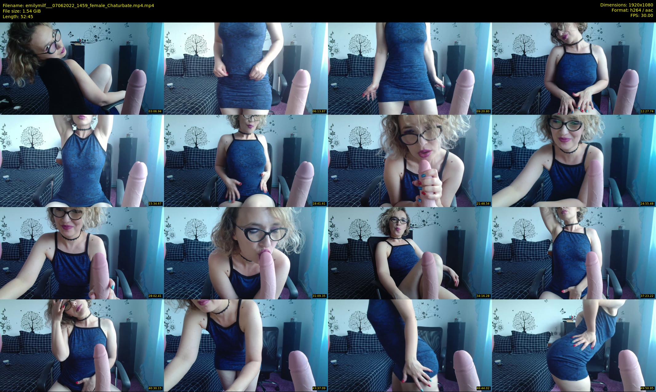 emilymilf__ — 53 minute Chaturbate female cam show recording, 1080p, Jun 7, 2022