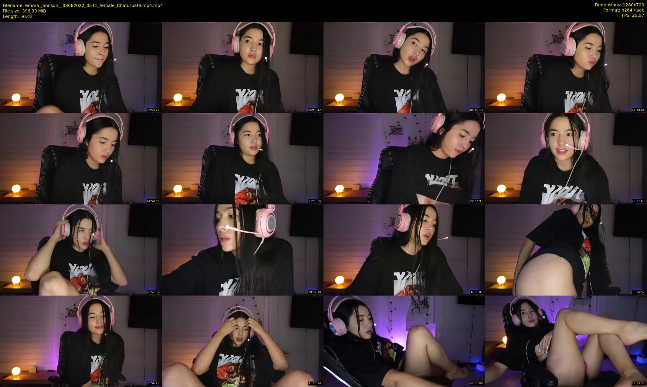 emma_johnson_ — 51 minute Chaturbate female cam show recording, 720p, Jun 8, 2022