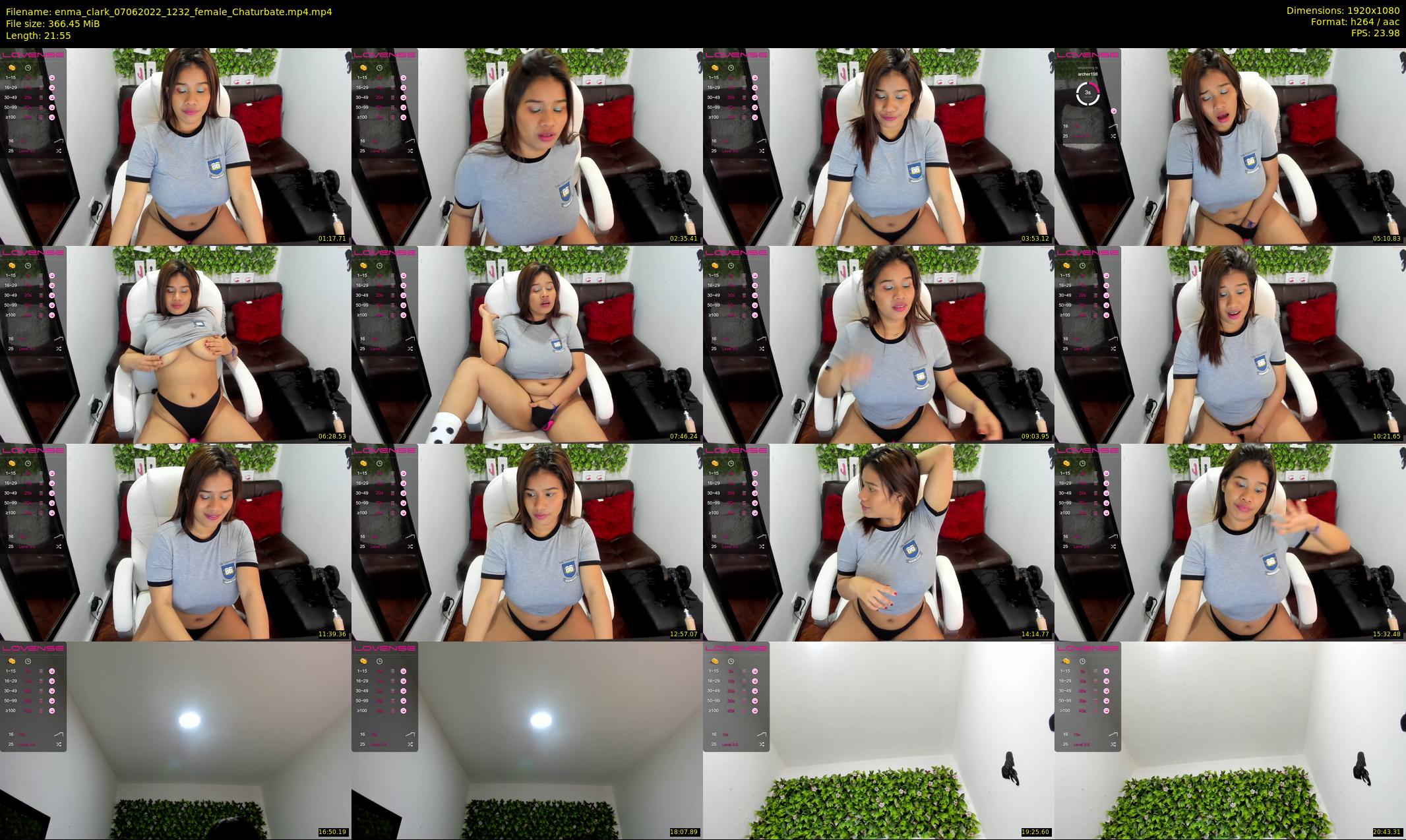 enma_clark — 22 minute Chaturbate female cam show recording, 1080p, Jun 7, 2022