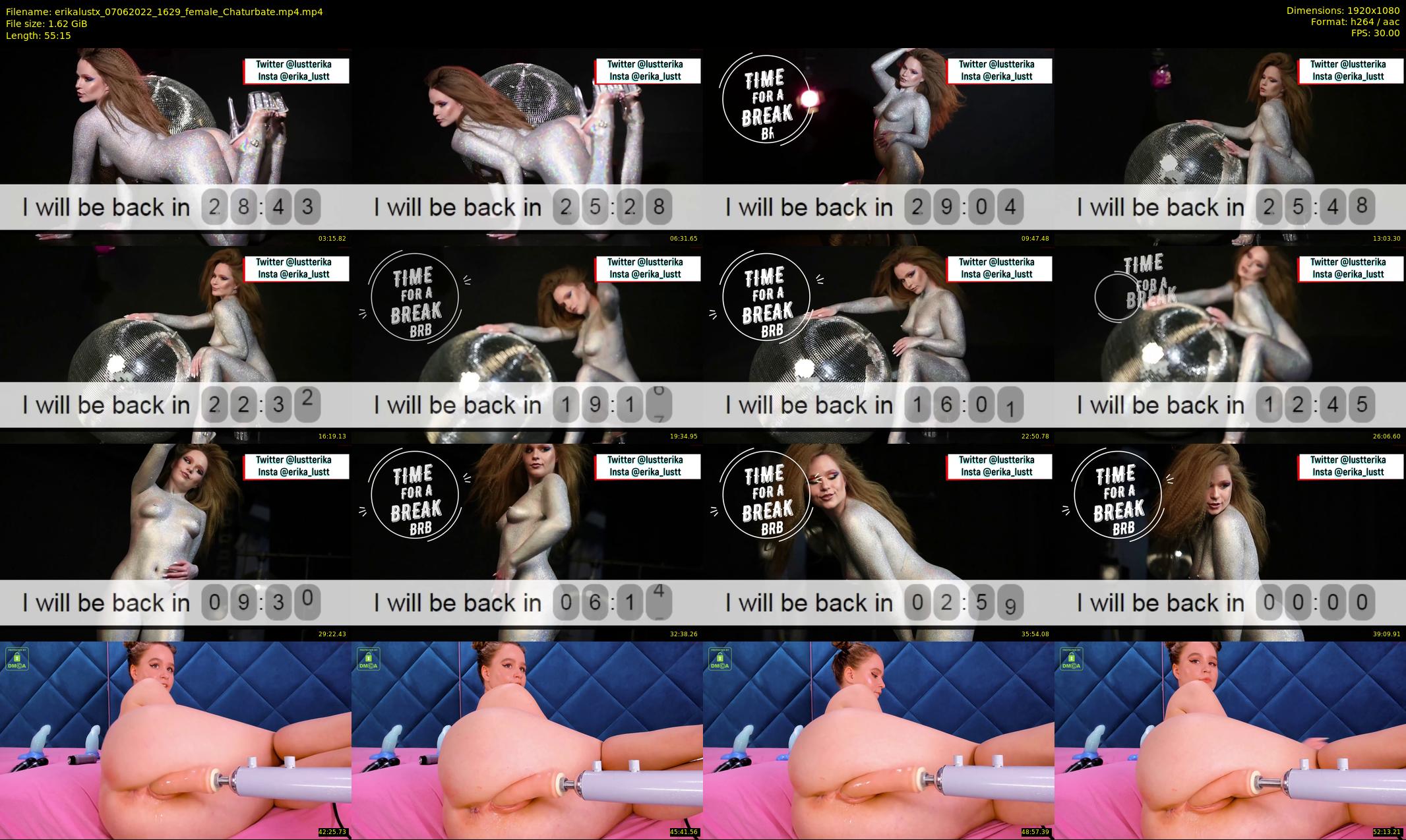 erikalustx — 56 minute Chaturbate female cam show recording, 1080p, Jun 7, 2022