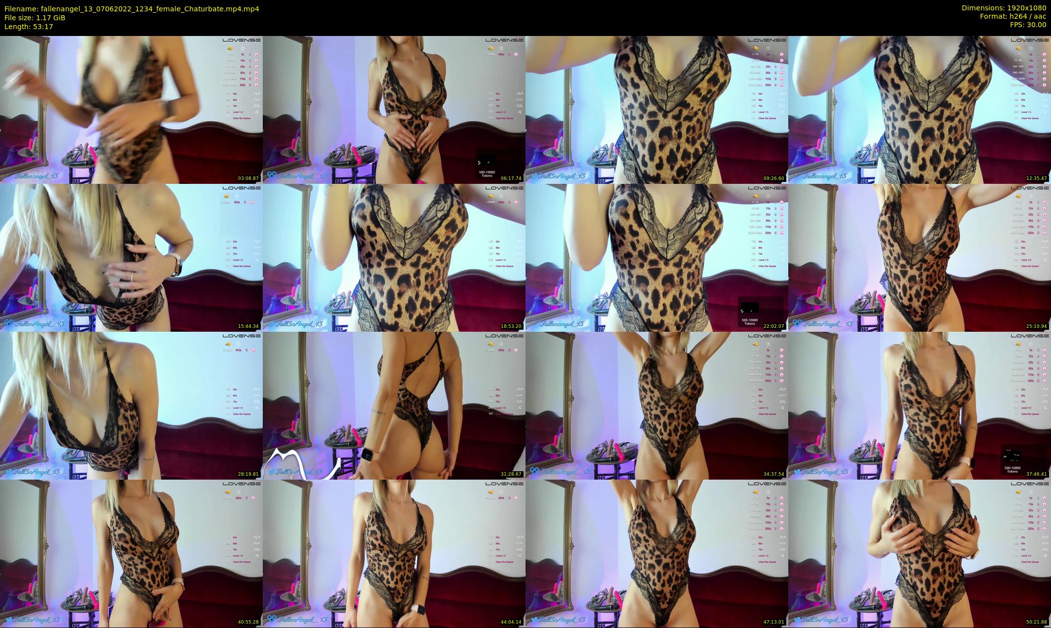 fallenangel_13 — 54 minute Chaturbate female cam show recording, 1080p, Jun 7, 2022