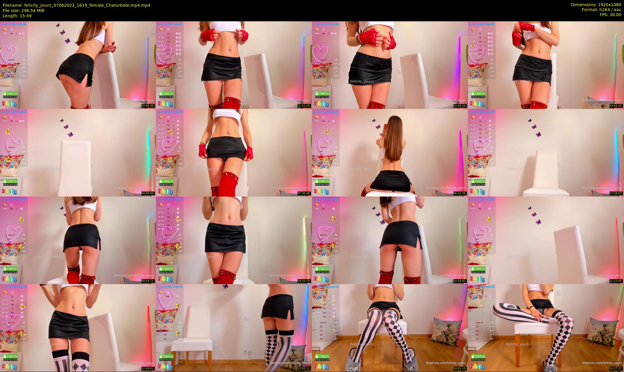 felicity_yours — 16 minute Chaturbate female cam show recording, 1080p, Jun 7, 2022