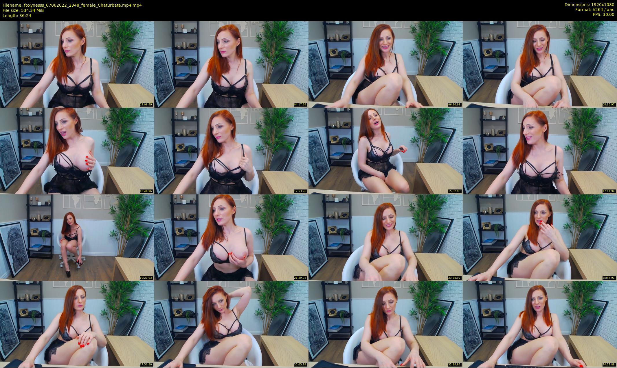 foxynesss — 37 minute Chaturbate female cam show recording, 1080p, Jun 7, 2022