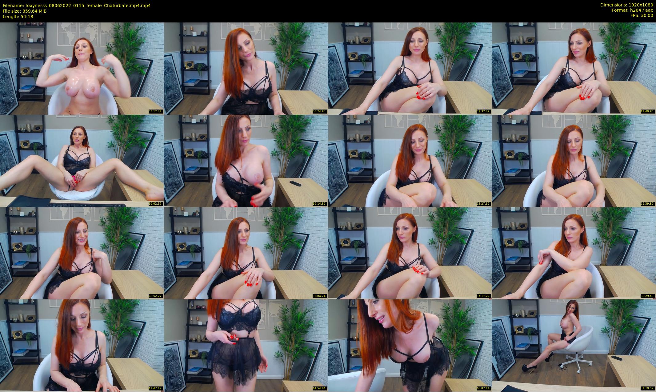 foxynesss — 55 minute Chaturbate female cam show recording, 1080p, Jun 8, 2022