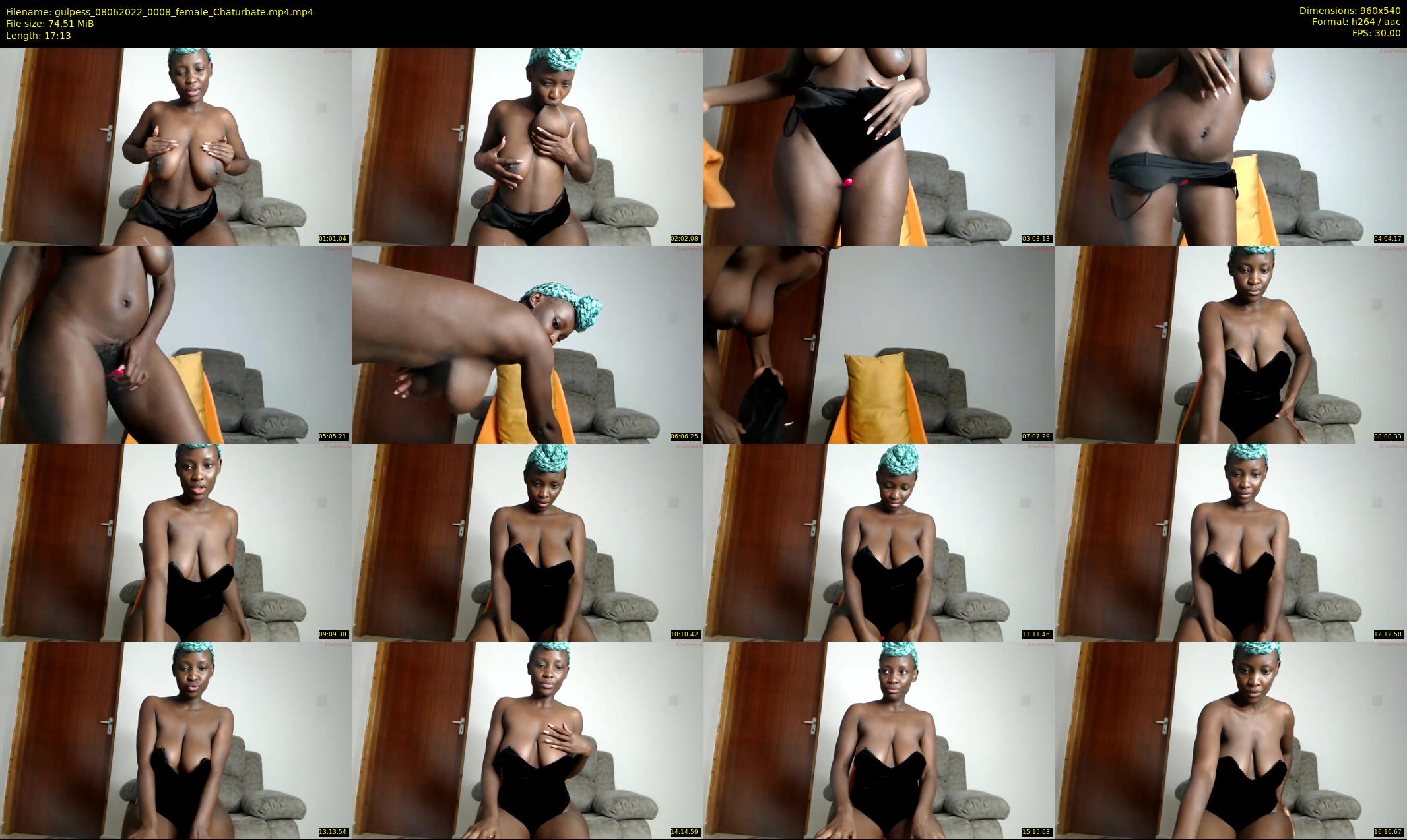 gulpess — 18 minute Chaturbate female cam show recording, 480p, Jun 8, 2022