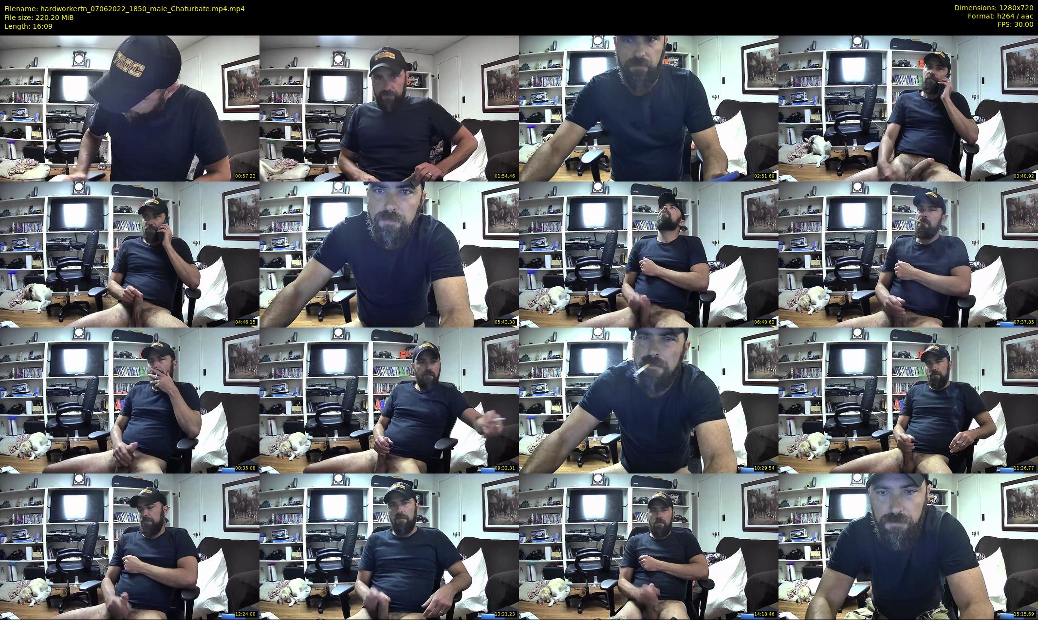 hardworkertn — 17 minute Chaturbate male cam show recording, 720p, Jun 7, 2022