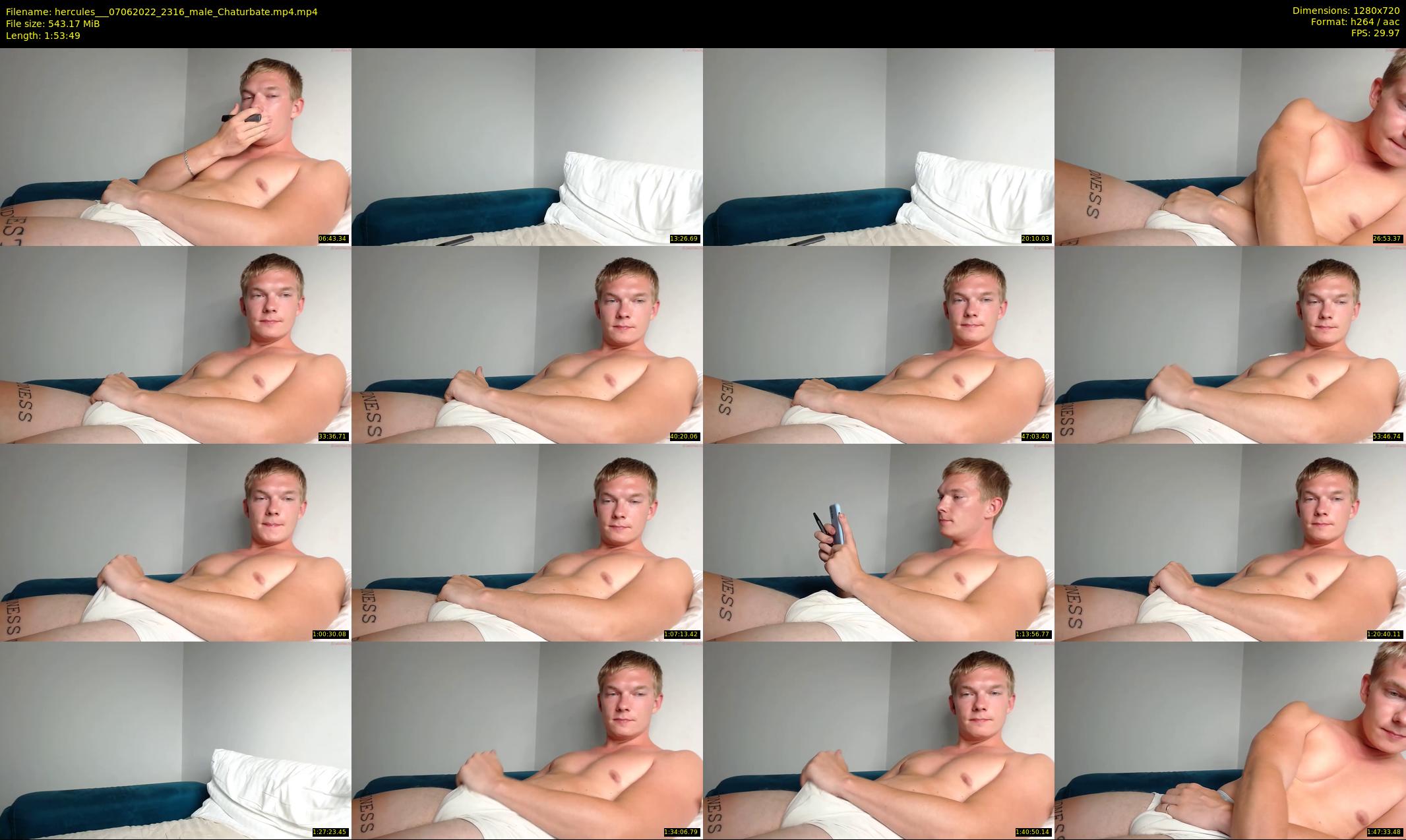 hercules__ — 114 minute Chaturbate male cam show recording, 720p, Jun 7, 2022
