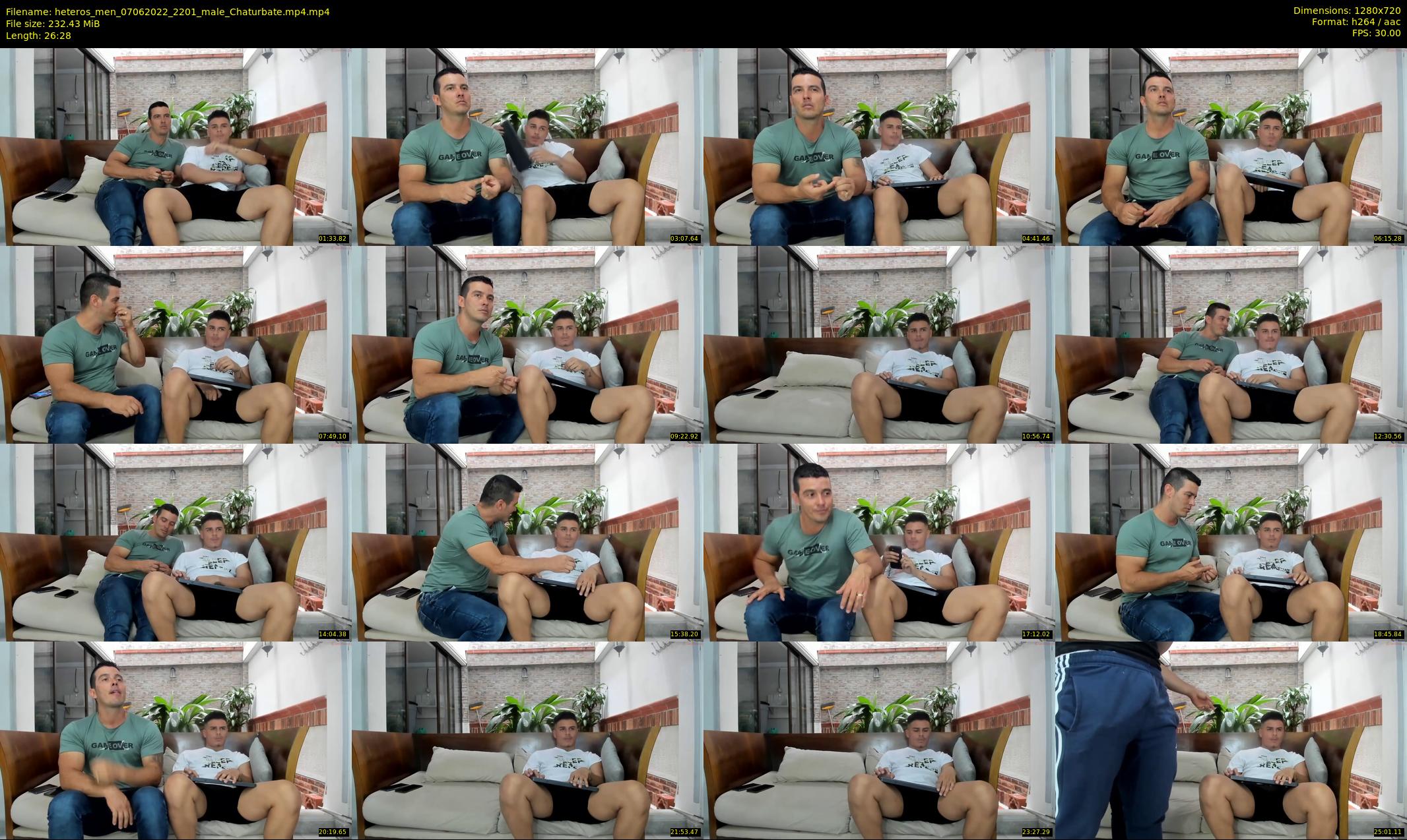 heteros_men — 27 minute Chaturbate male cam show recording, 720p, Jun 7, 2022