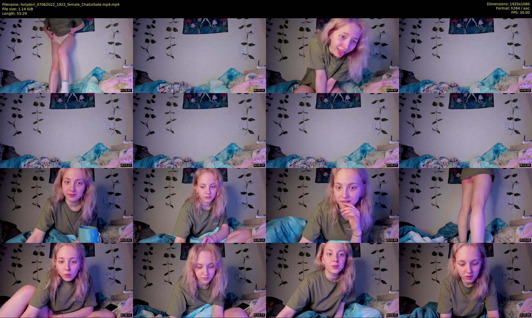 holydori — 56 minute Chaturbate female cam show recording, 1080p, Jun 7, 2022
