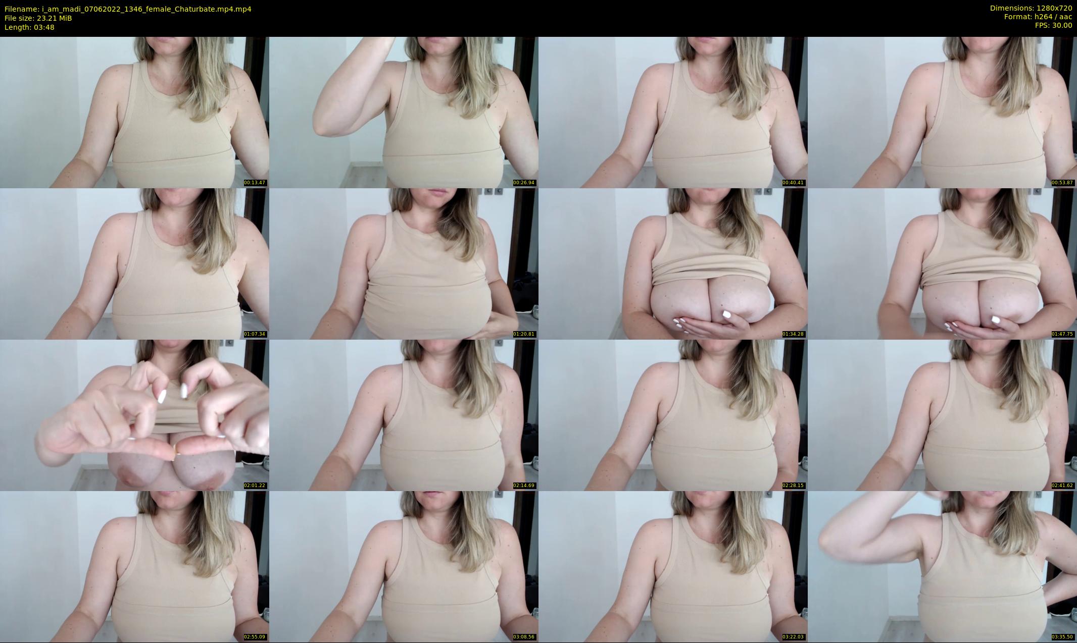 i_am_madi — 4 minute Chaturbate female cam show recording, 720p, Jun 7, 2022