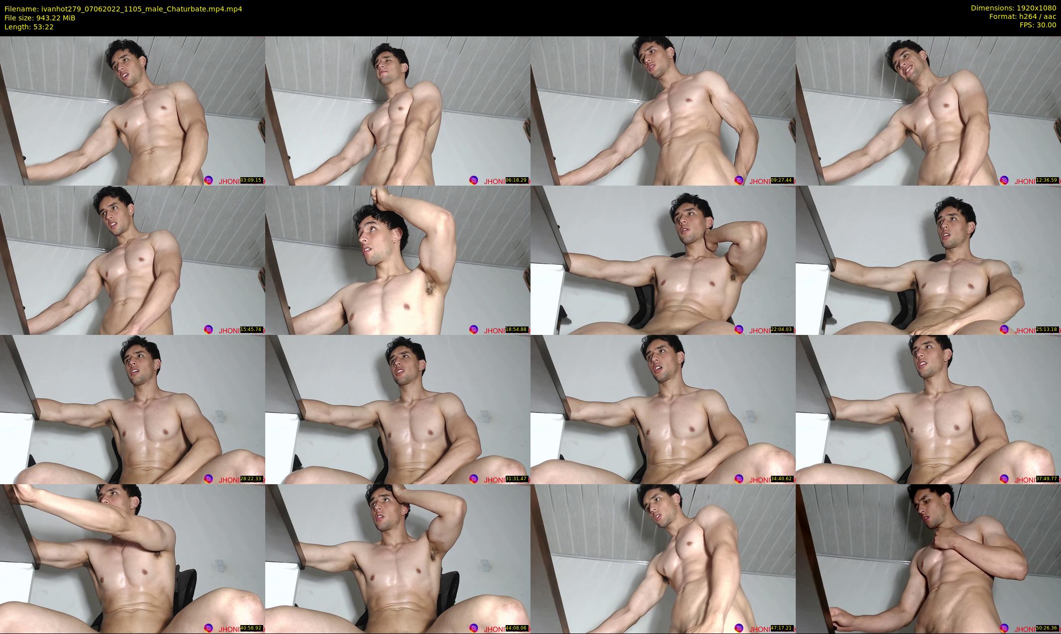ivanhot279 — 54 minute Chaturbate male cam show recording, 1080p, Jun 7, 2022