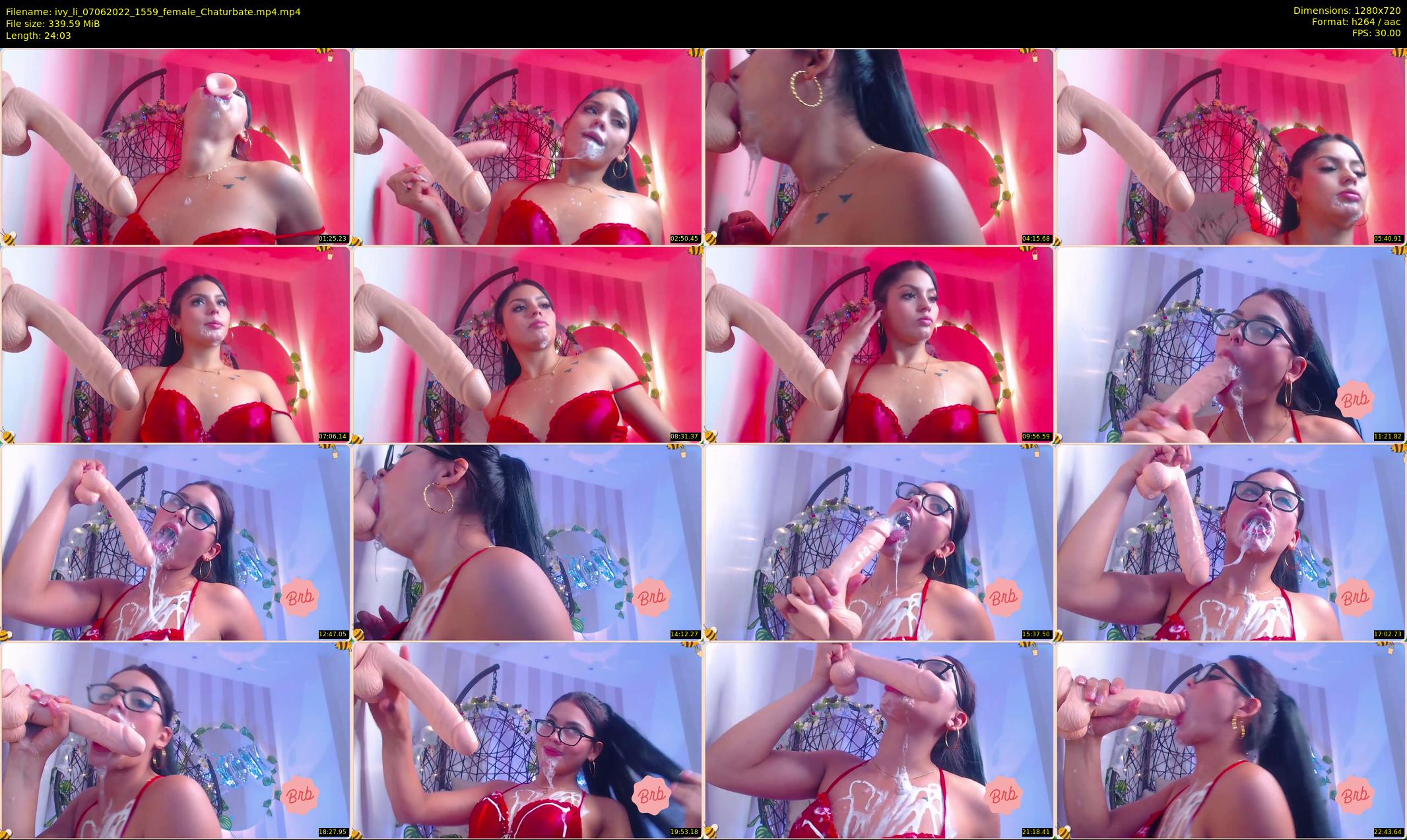 ivy_li — 25 minute Chaturbate female cam show recording, 720p, Jun 7, 2022