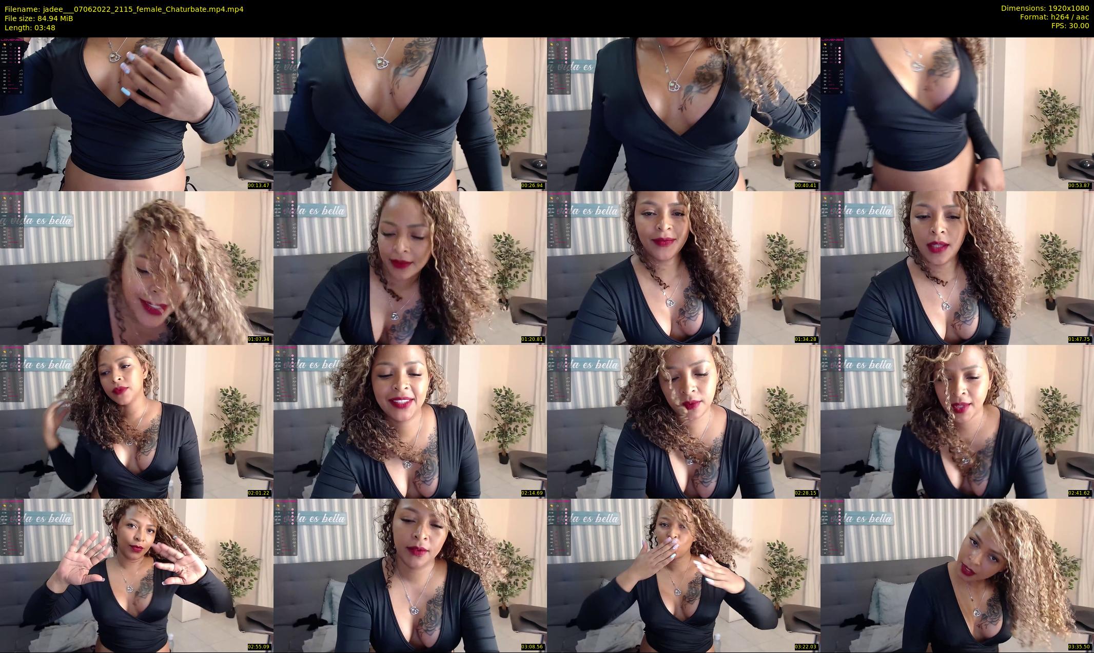 jadee__ — 4 minute Chaturbate female cam show recording, 1080p, Jun 7, 2022