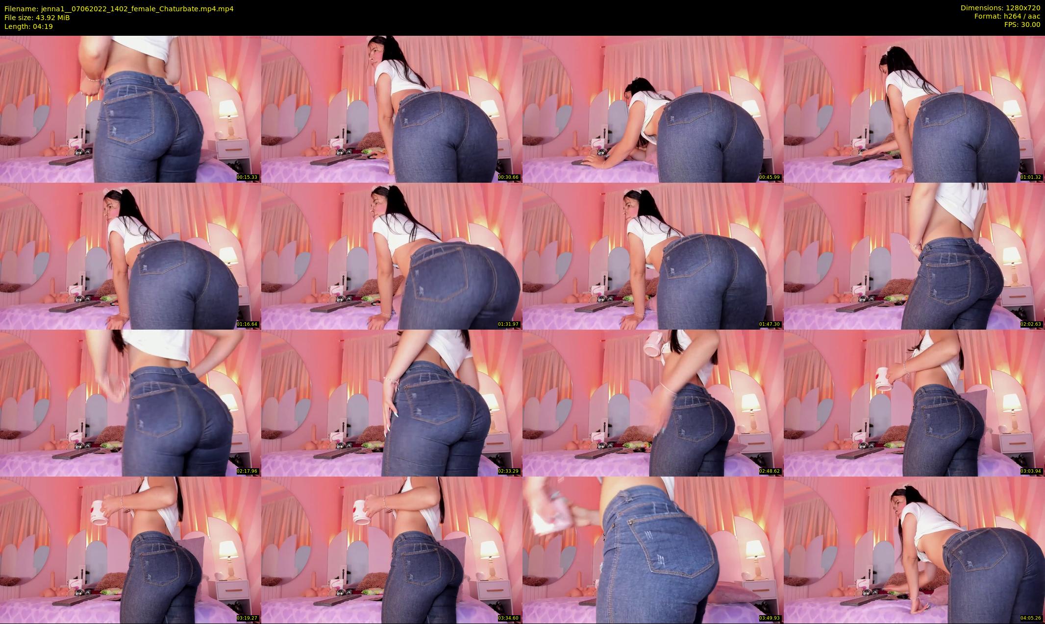jenna1_ — 5 minute Chaturbate female cam show recording, 720p, Jun 7, 2022