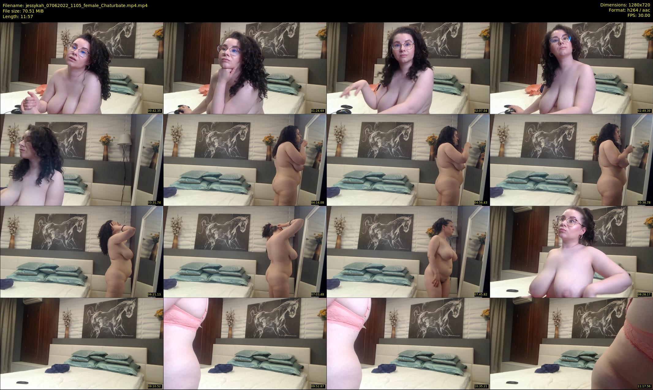 jessykah — 12 minute Chaturbate female cam show recording, 720p, Jun 7, 2022