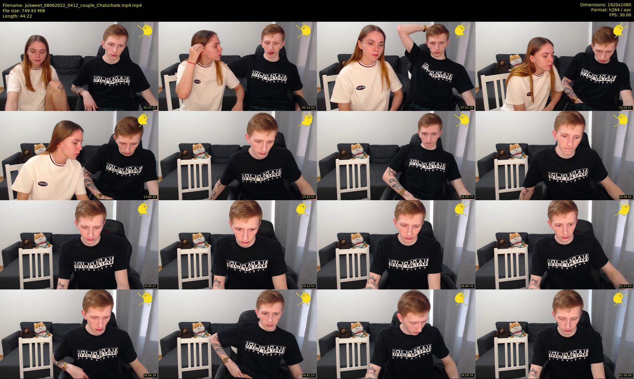 julsweet — 45 minute Chaturbate male cam show recording, 1080p, Jun 8, 2022