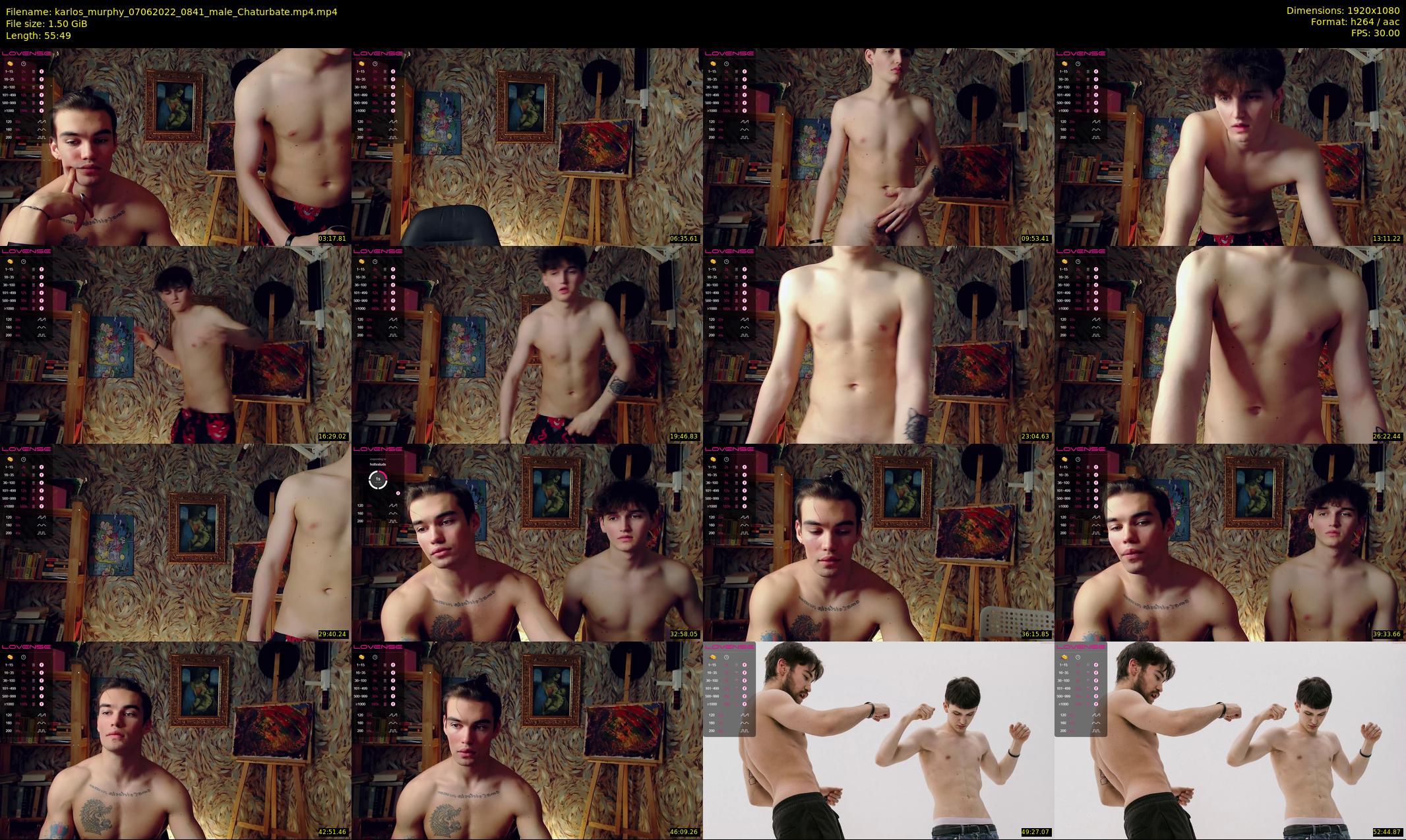 karlos_murphy — 56 minute Chaturbate male cam show recording, 1080p, Jun 7, 2022