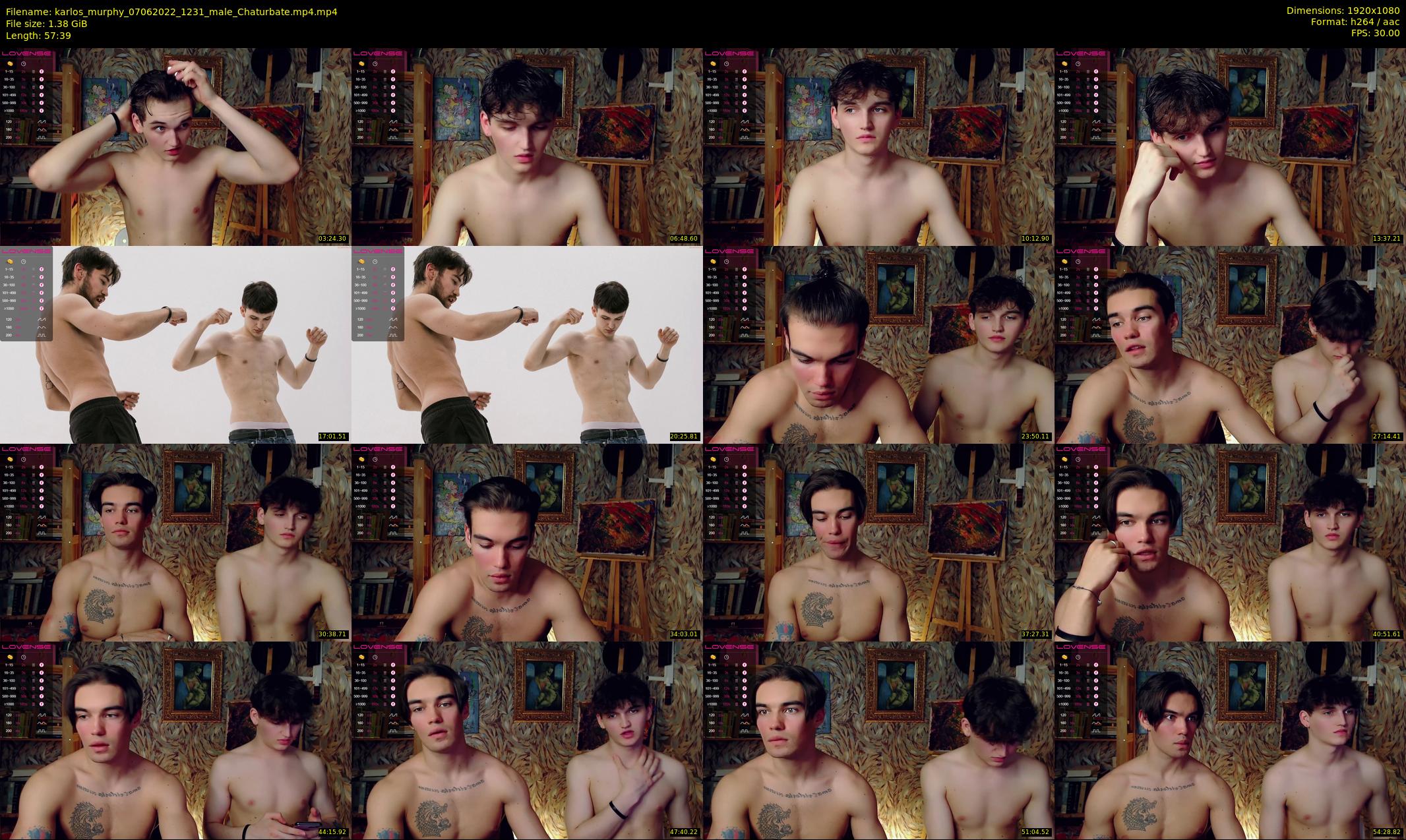 karlos_murphy — 58 minute Chaturbate male cam show recording, 1080p, Jun 7, 2022
