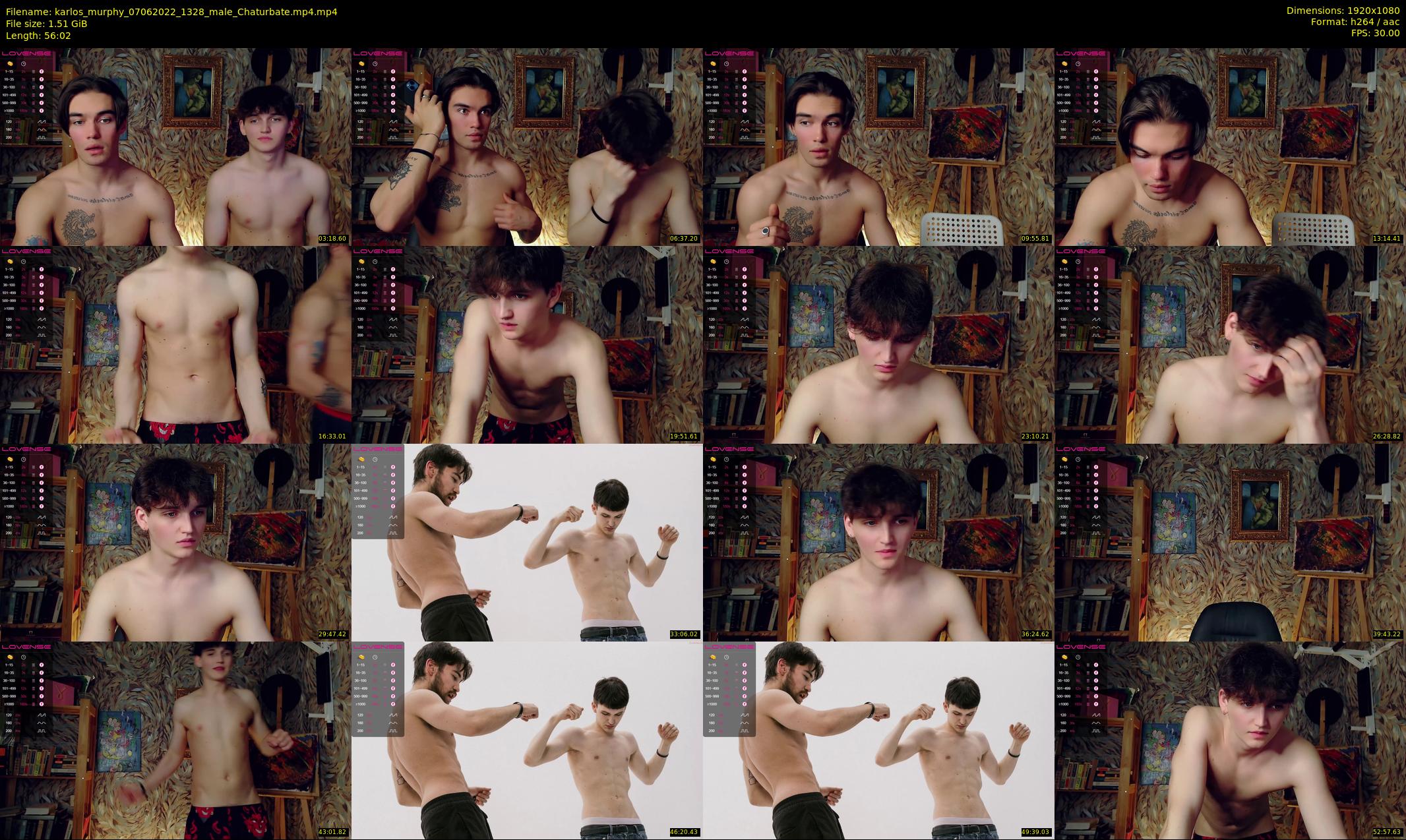 karlos_murphy — 57 minute Chaturbate male cam show recording, 1080p, Jun 7, 2022