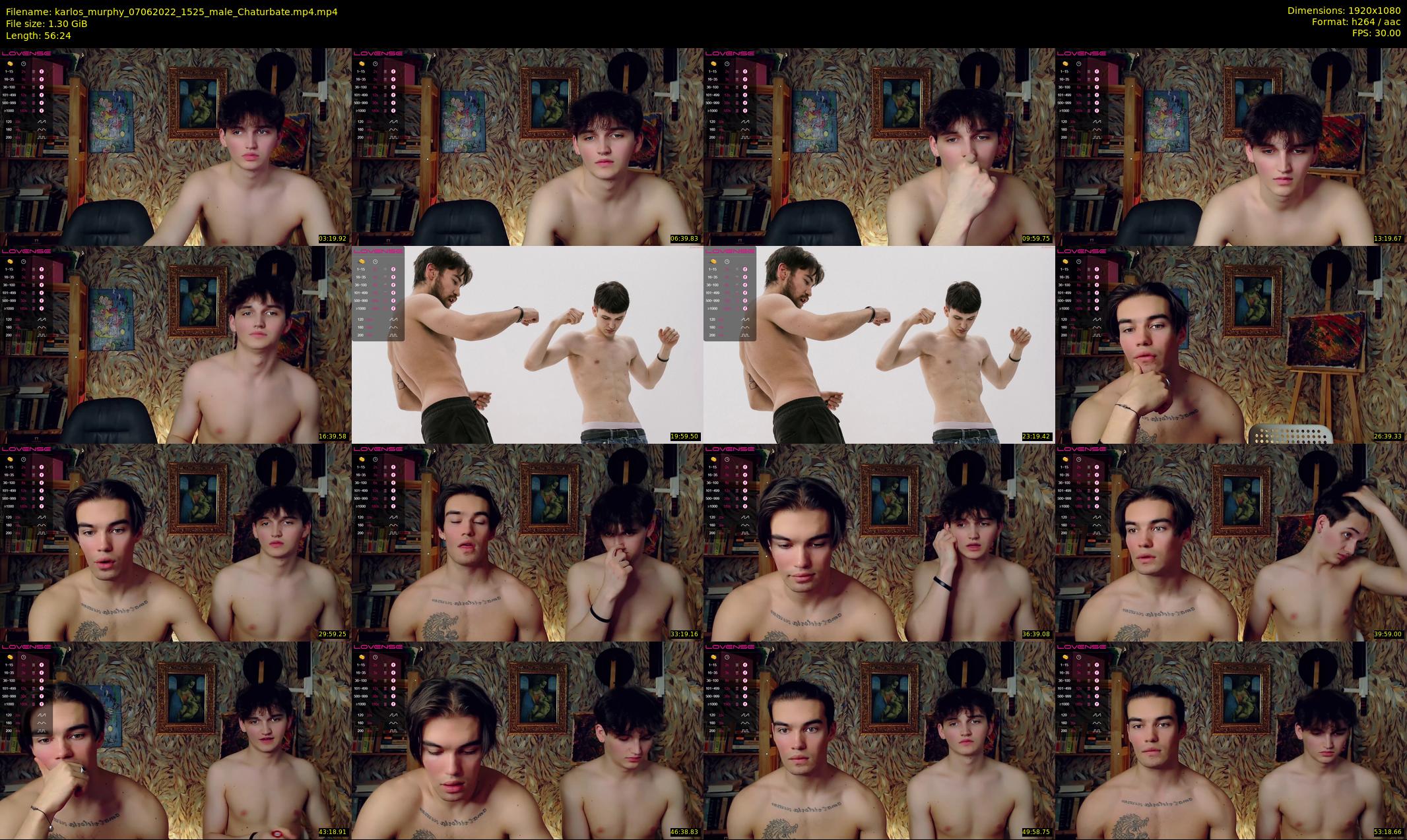 karlos_murphy — 57 minute Chaturbate male cam show recording, 1080p, Jun 7, 2022