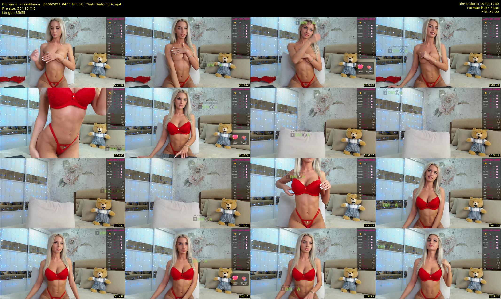 kassablanca_ — 36 minute Chaturbate female cam show recording, 1080p, Jun 8, 2022