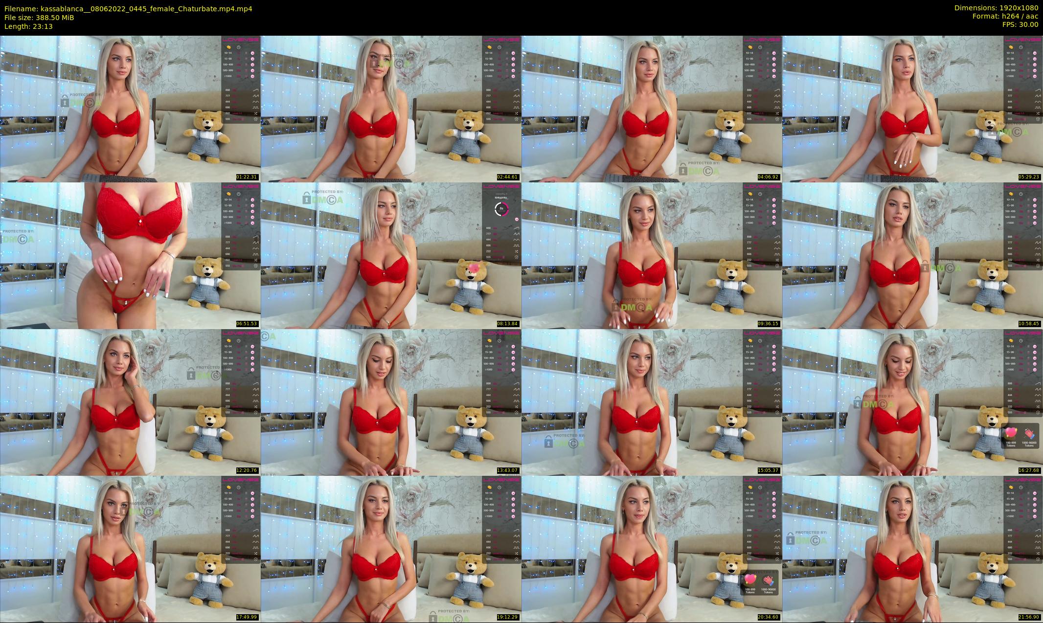 kassablanca_ — 24 minute Chaturbate female cam show recording, 1080p, Jun 8, 2022