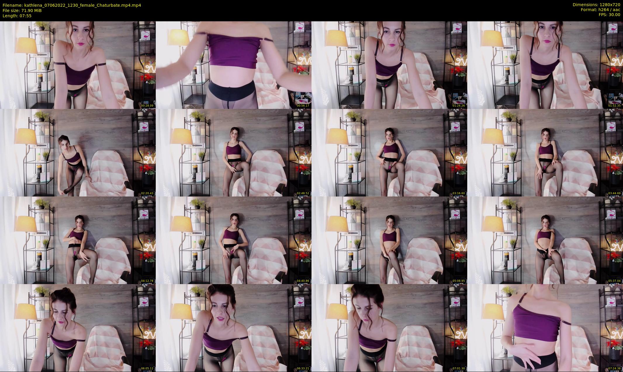 kathlena — 8 minute Chaturbate female cam show recording, 720p, Jun 7, 2022