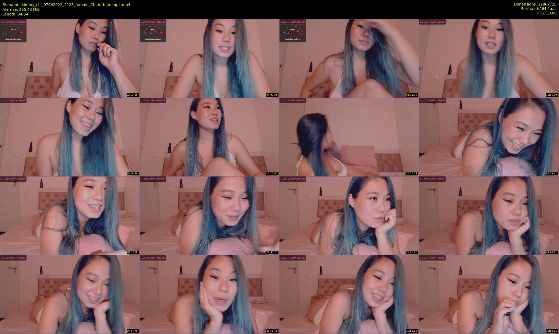 kimmy_chi — 35 minute Chaturbate female cam show recording, 720p, Jun 7, 2022