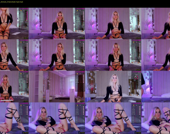 krissone — 14 minute Chaturbate female cam show recording, 720p, Jun 7, 2022