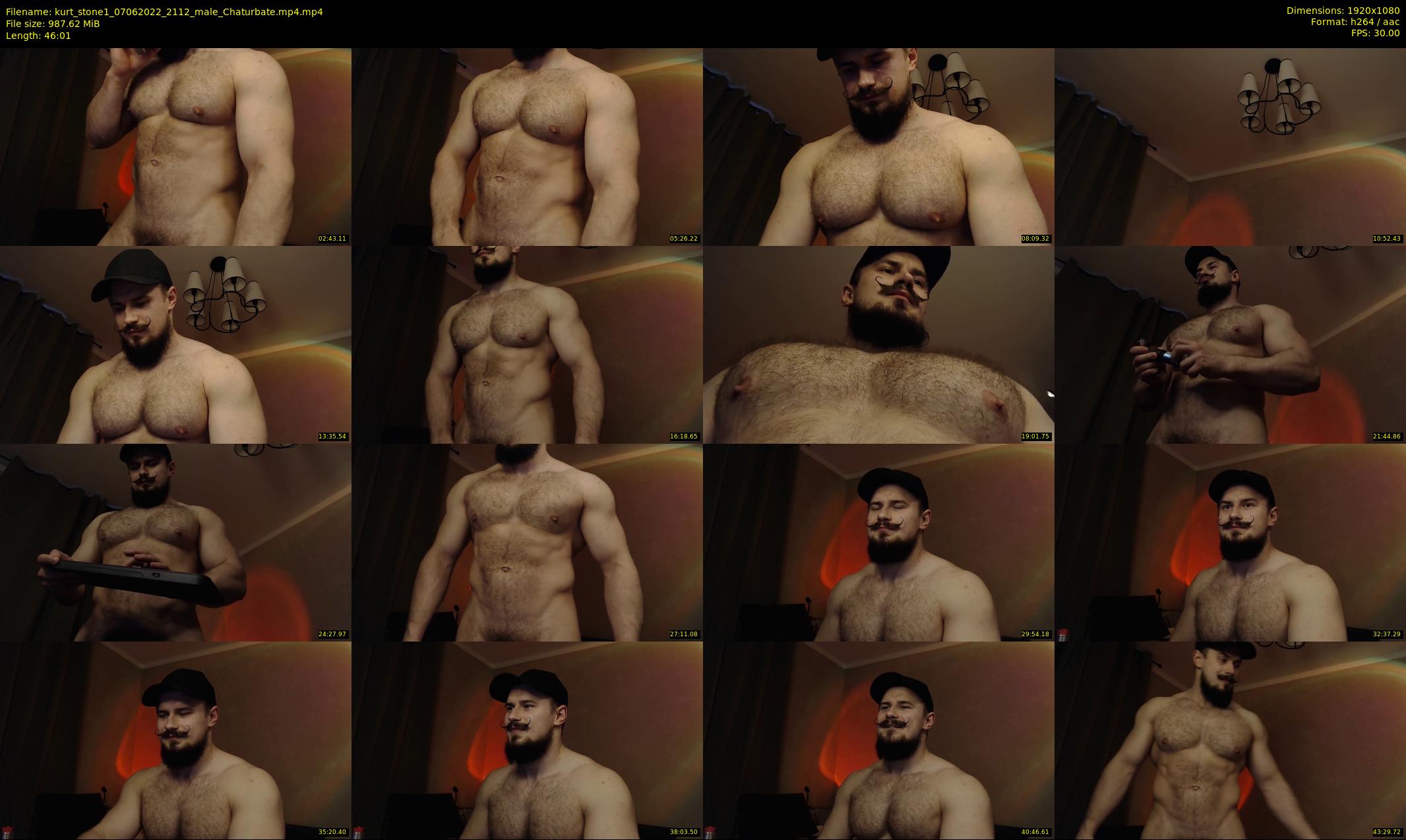 kurt_stone1 — 47 minute Chaturbate male cam show recording, 1080p, Jun 7, 2022
