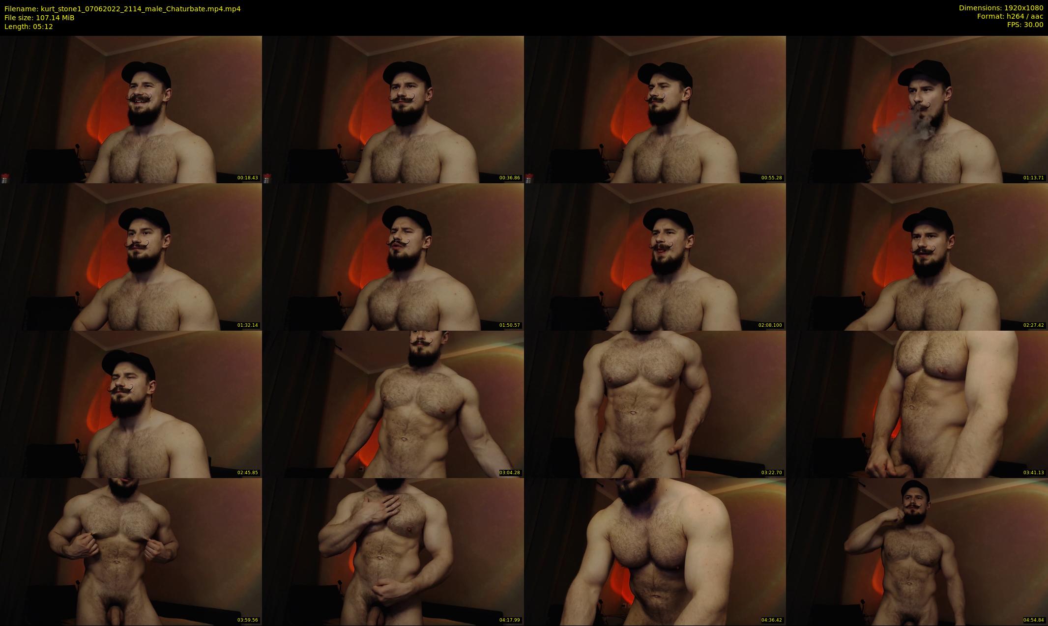 kurt_stone1 — 6 minute Chaturbate male cam show recording, 1080p, Jun 7, 2022