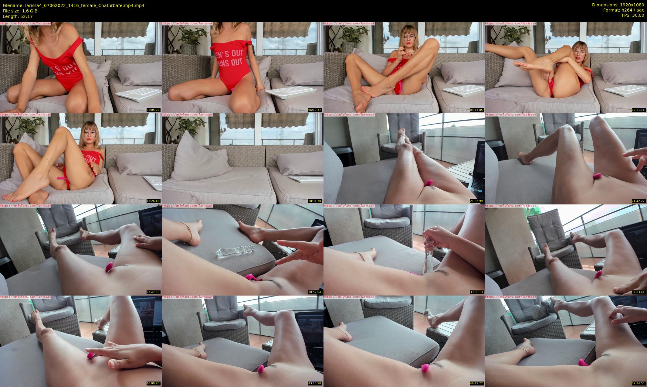 larissa4 — 53 minute Chaturbate female cam show recording, 1080p, Jun 7, 2022