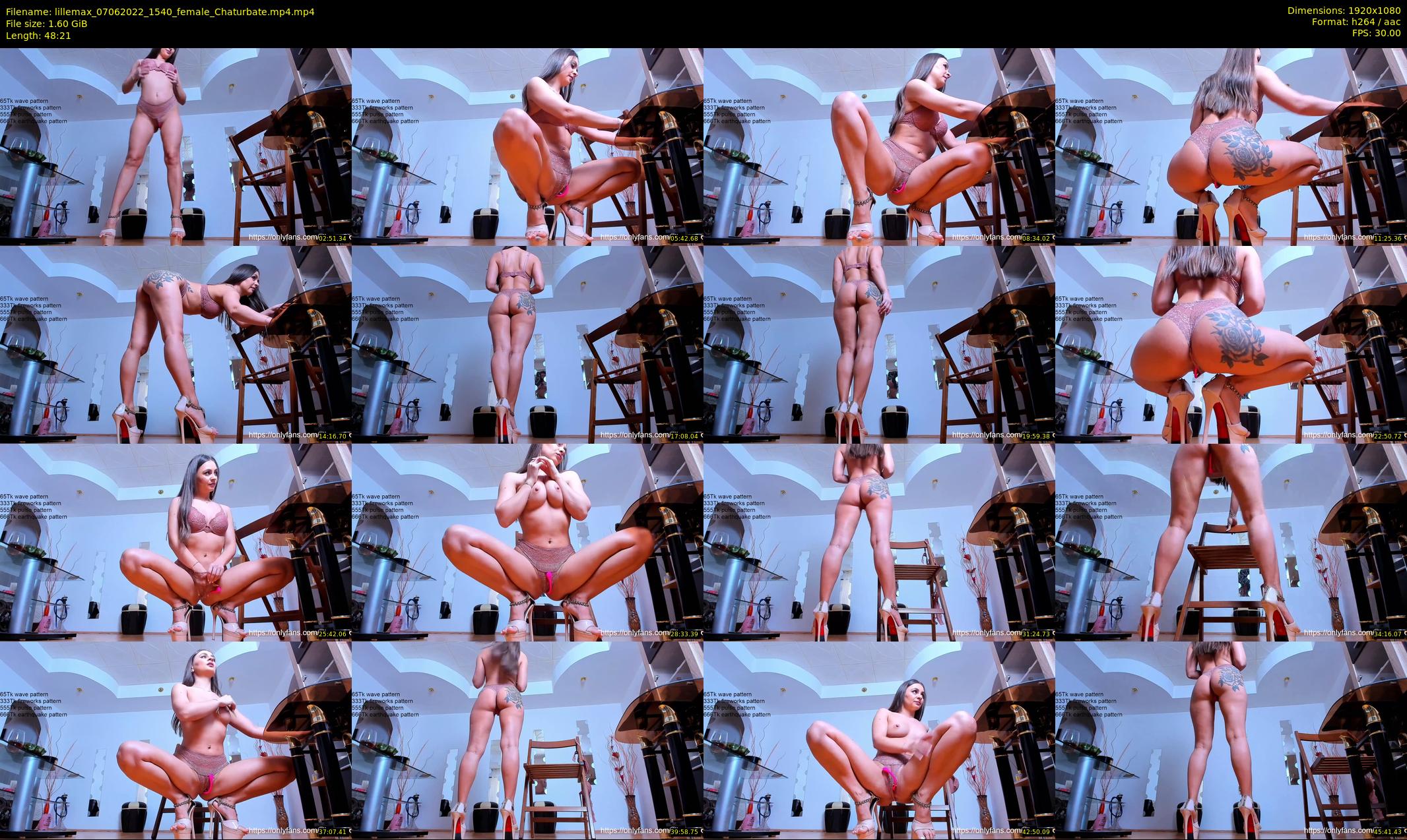 lillemax — 49 minute Chaturbate female cam show recording, 1080p, Jun 7, 2022