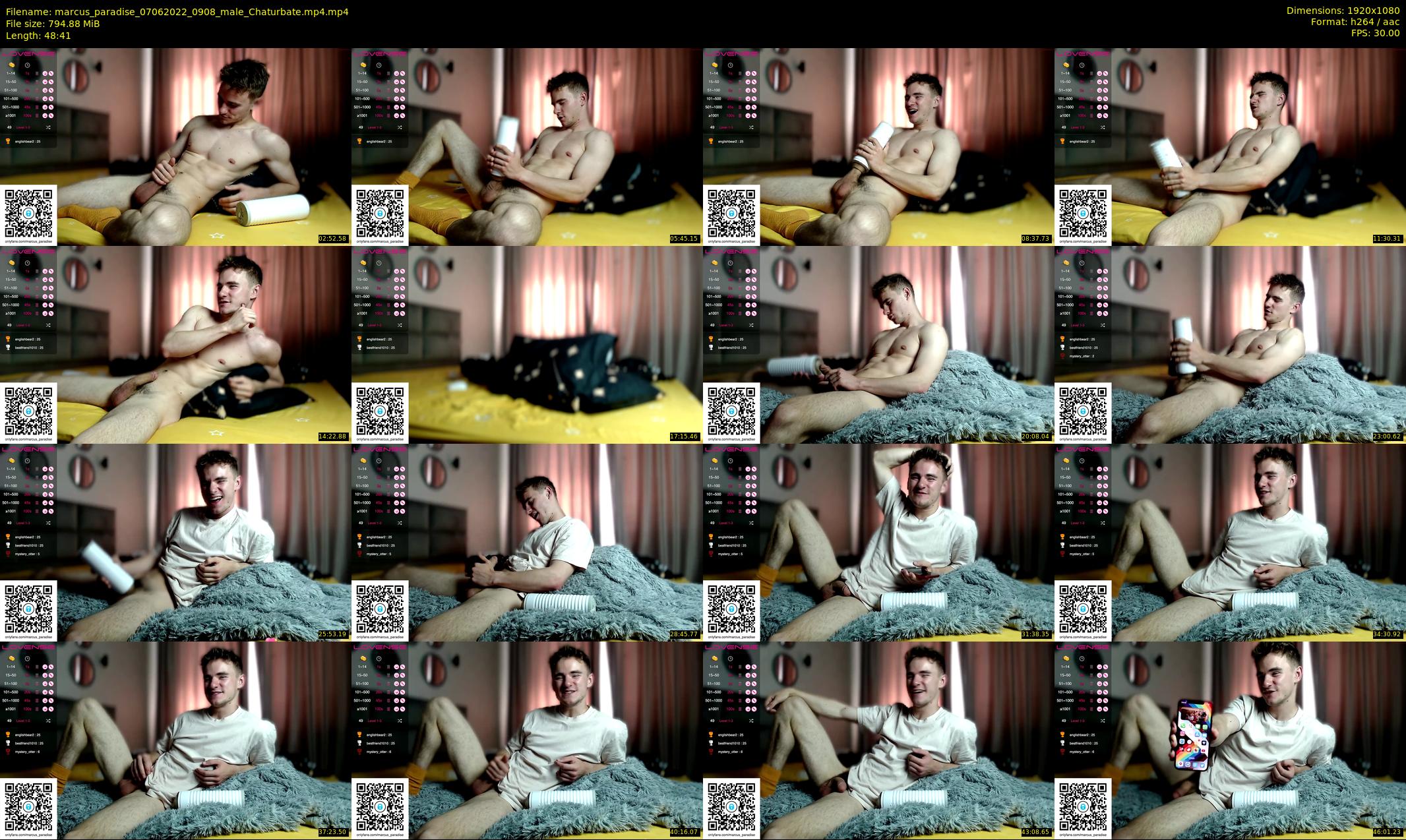 marcus_paradise — 49 minute Chaturbate male cam show recording, 1080p, Jun 7, 2022