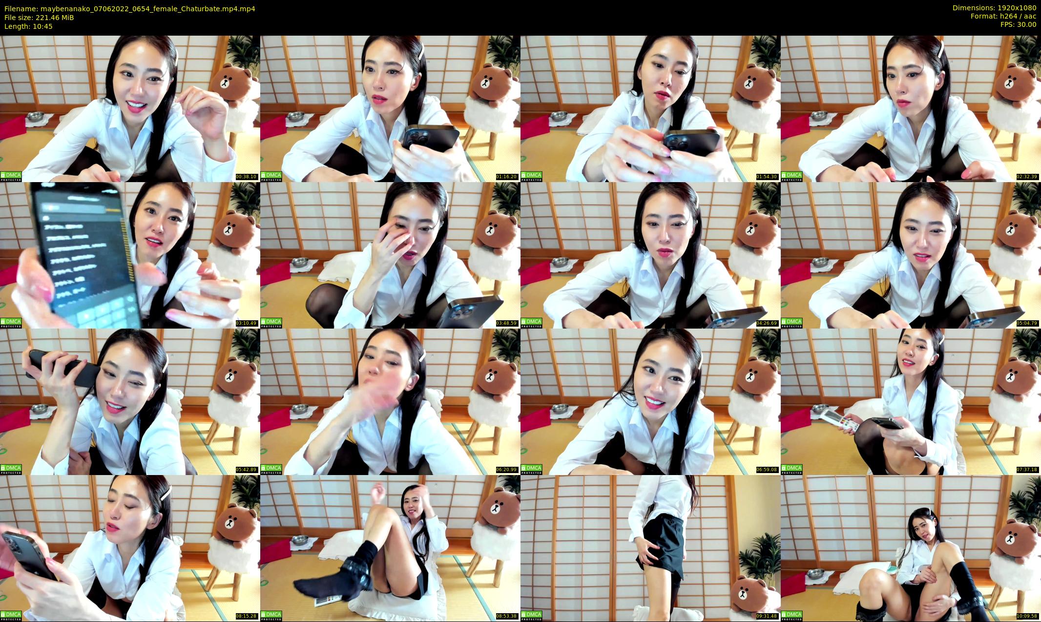 maybenanako — 11 minute Chaturbate female cam show recording, 1080p, Jun 7, 2022